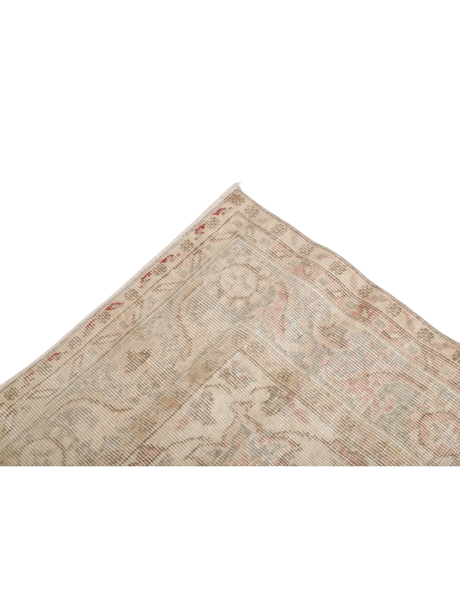 Rare Vintage Turkish Rug - Strawberry Bloom Oushak (316cm x 209cm)