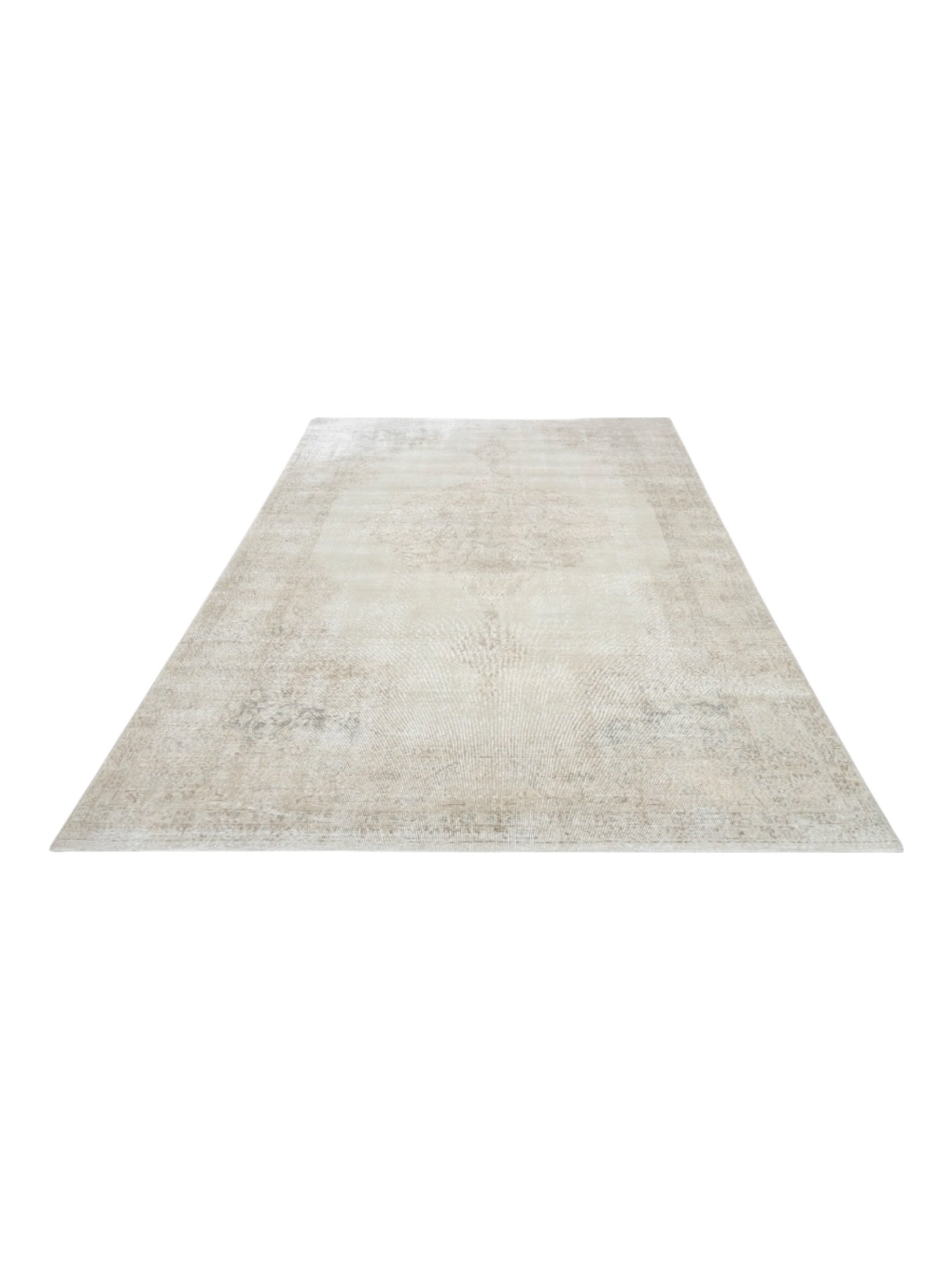 Rare Vintage Turkish Rug - Vanilla Sand Oushak (317cm x 195cm)