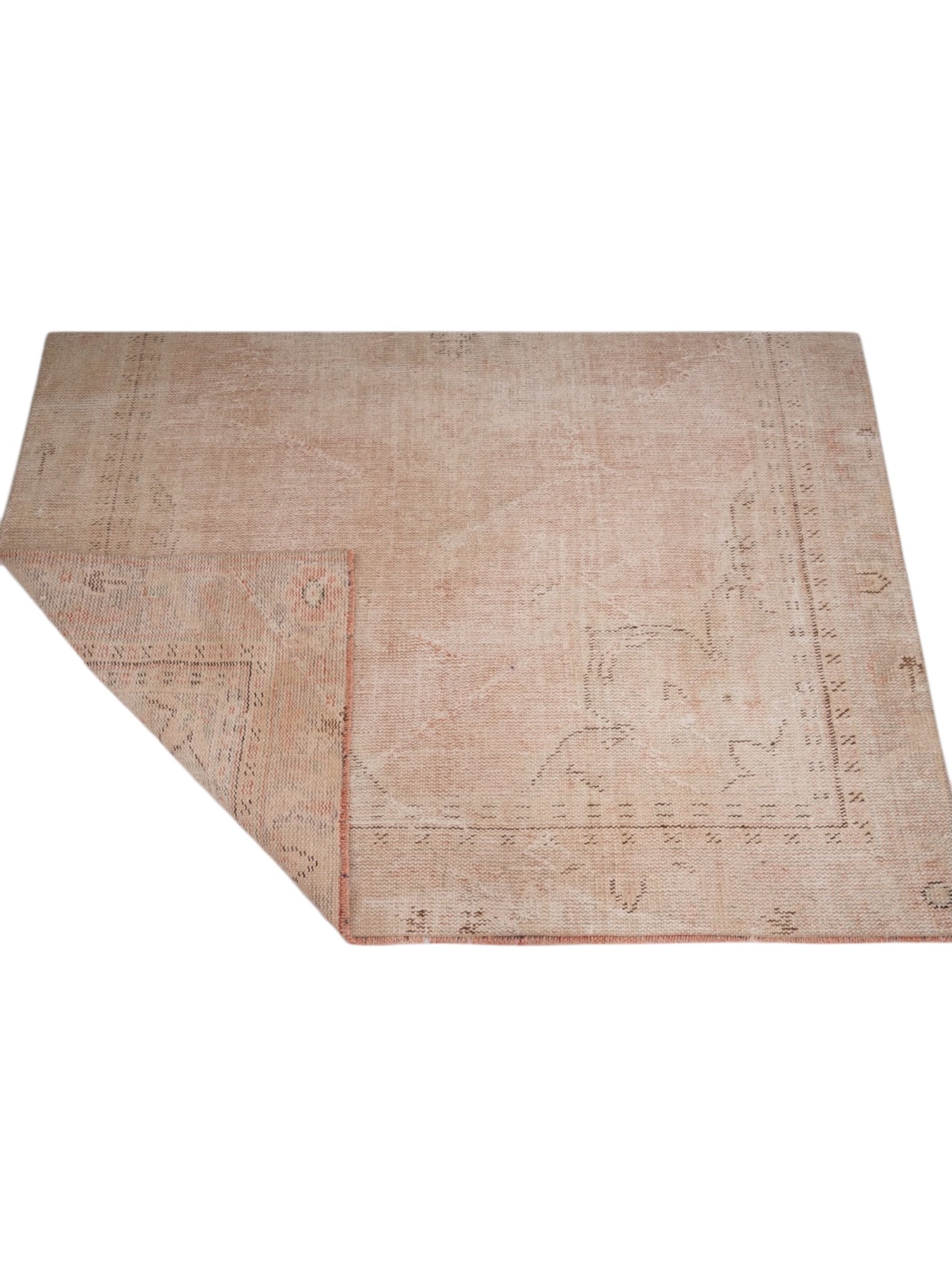 Rare Vintage Turkish Rug - Horizon Oushak (243cm x 163cm)