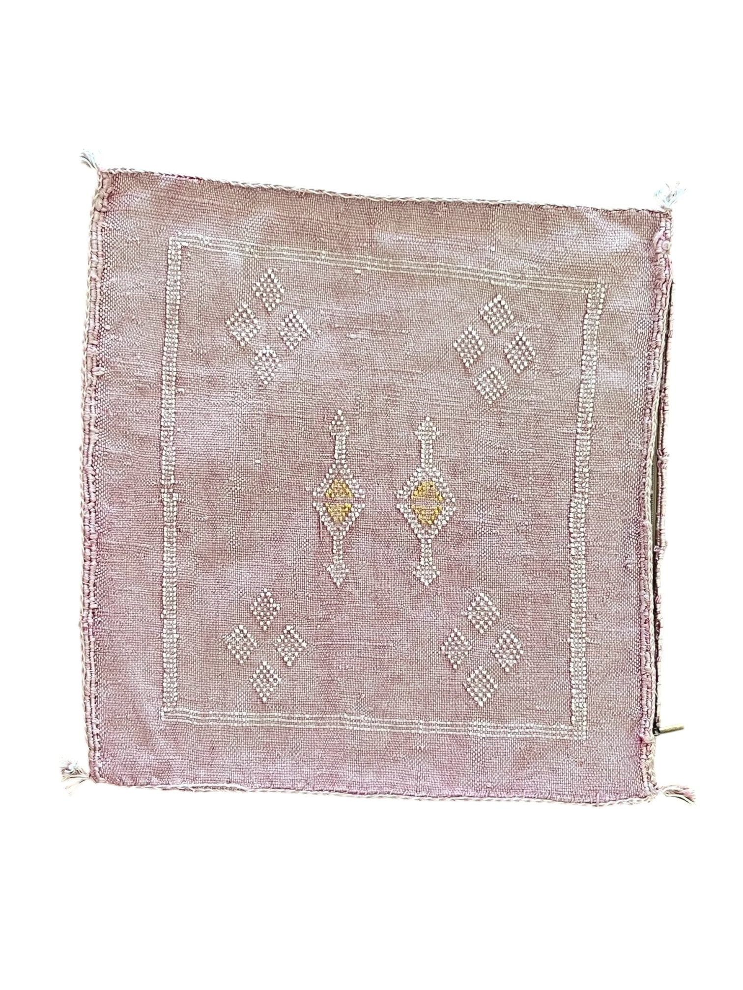 Moroccan Cactus Silk 50x50cm | Petal Pink