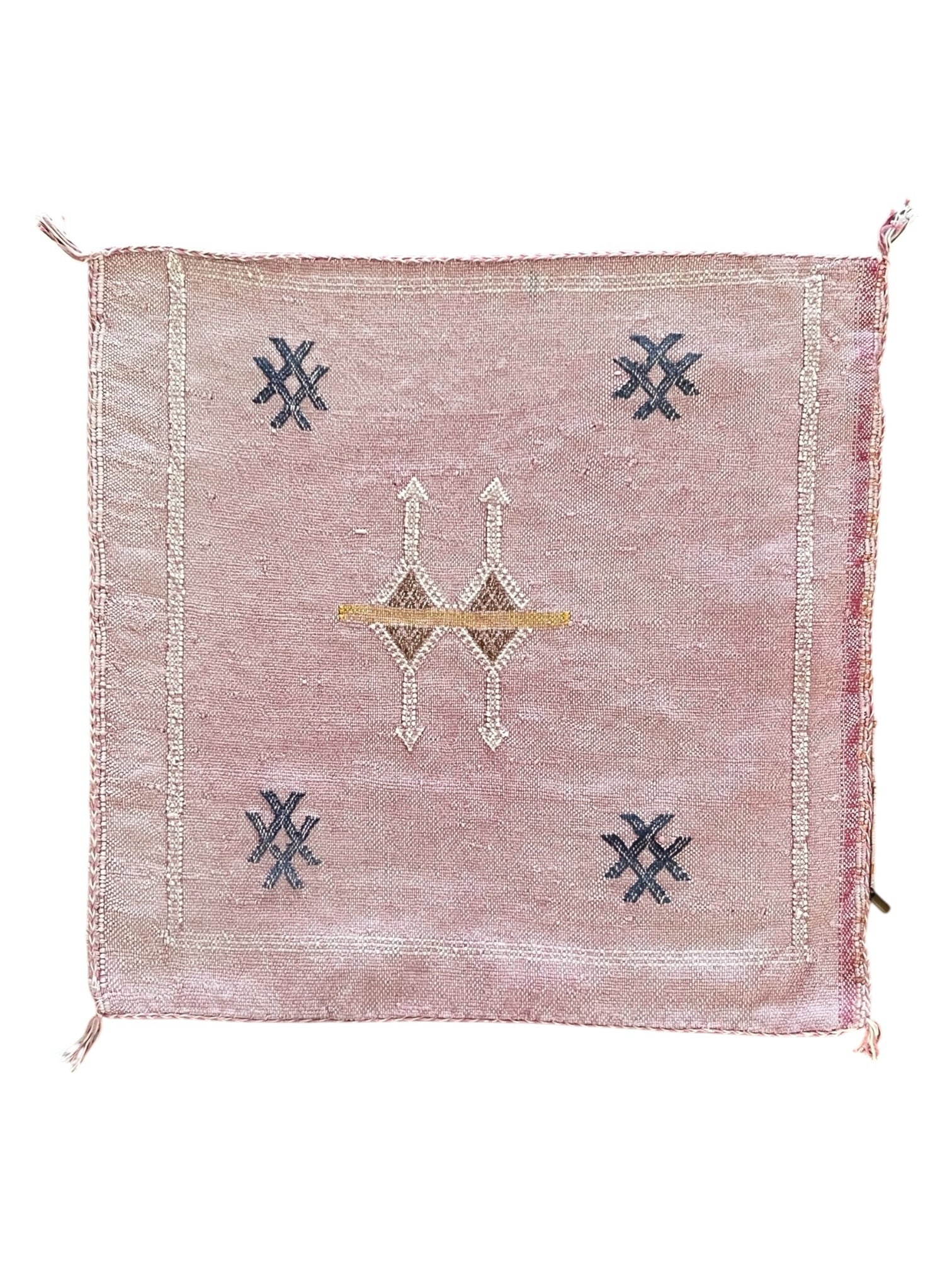 Moroccan Cactus Silk 50x50cm | Petal Pink