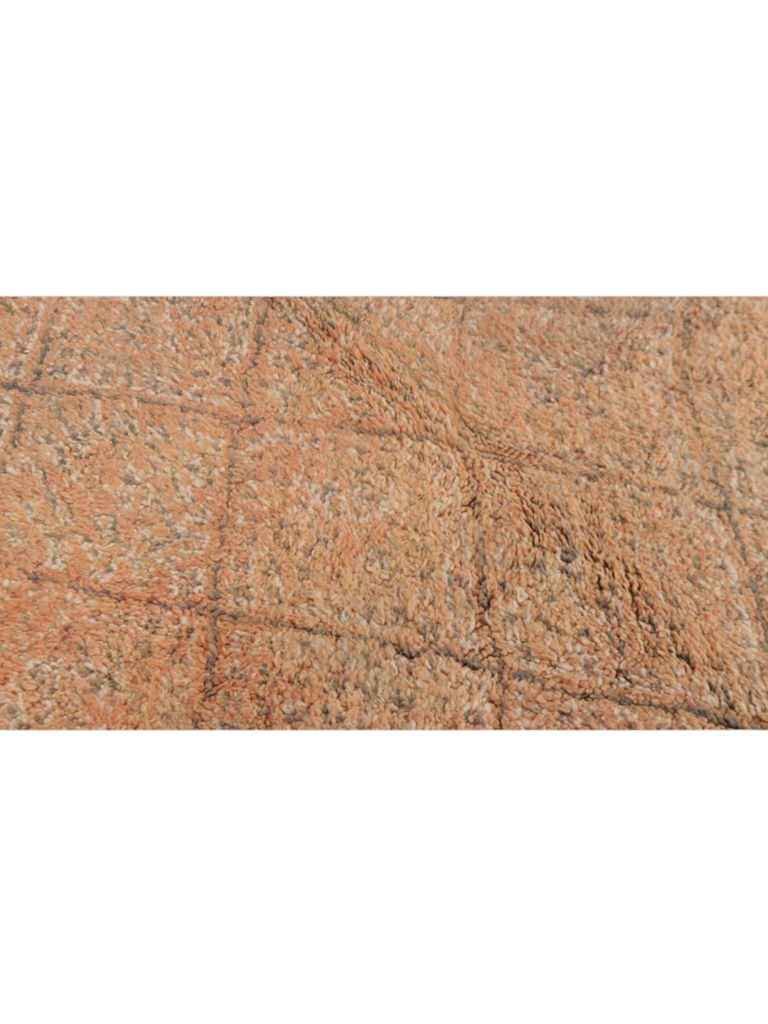 Vintage Moroccan Rug | 296cm x 197cm - Peach Beni Mguild