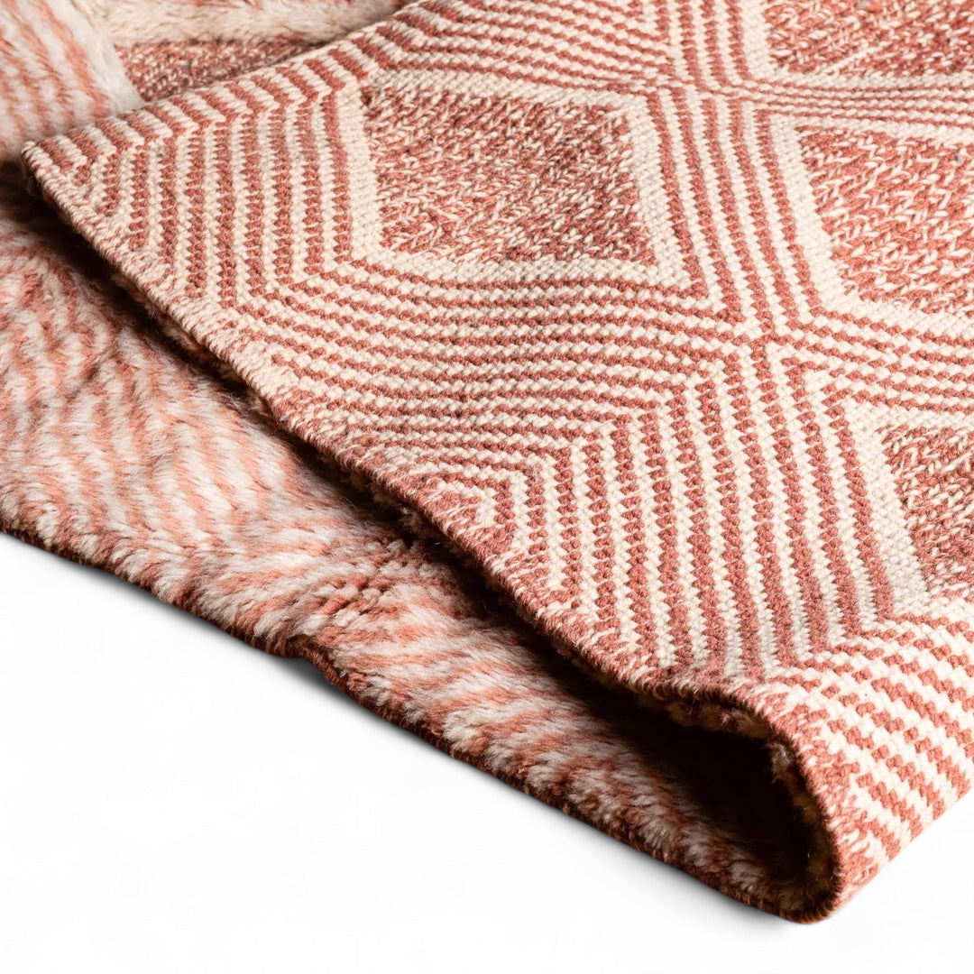 Contemporary Moroccan Runner | Valencia - Blushed Rose