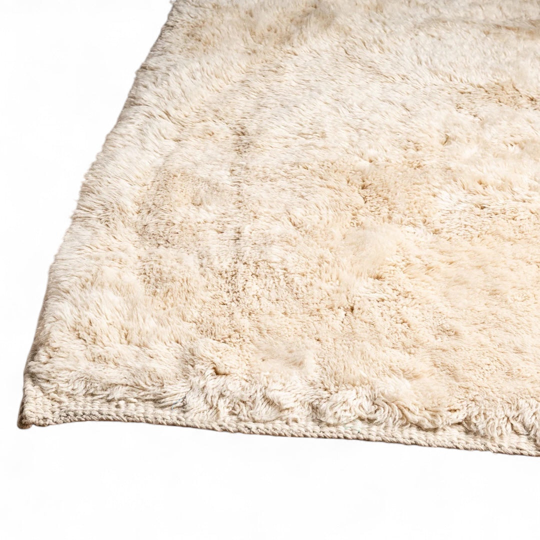 Contemporary Moroccan Rug | Éclat Rose - Champagne