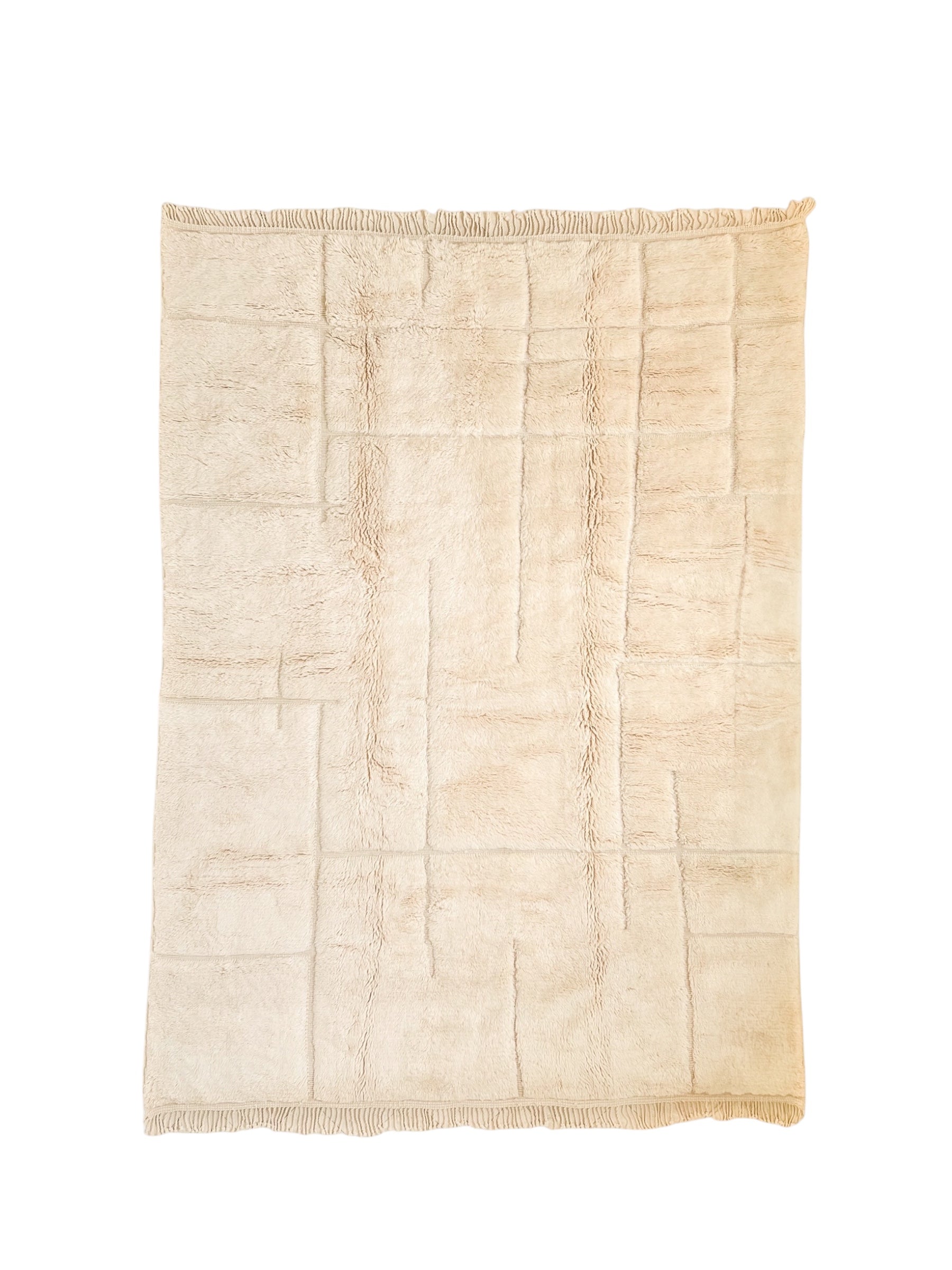 Contemporary Moroccan Rug | Dune Blanc