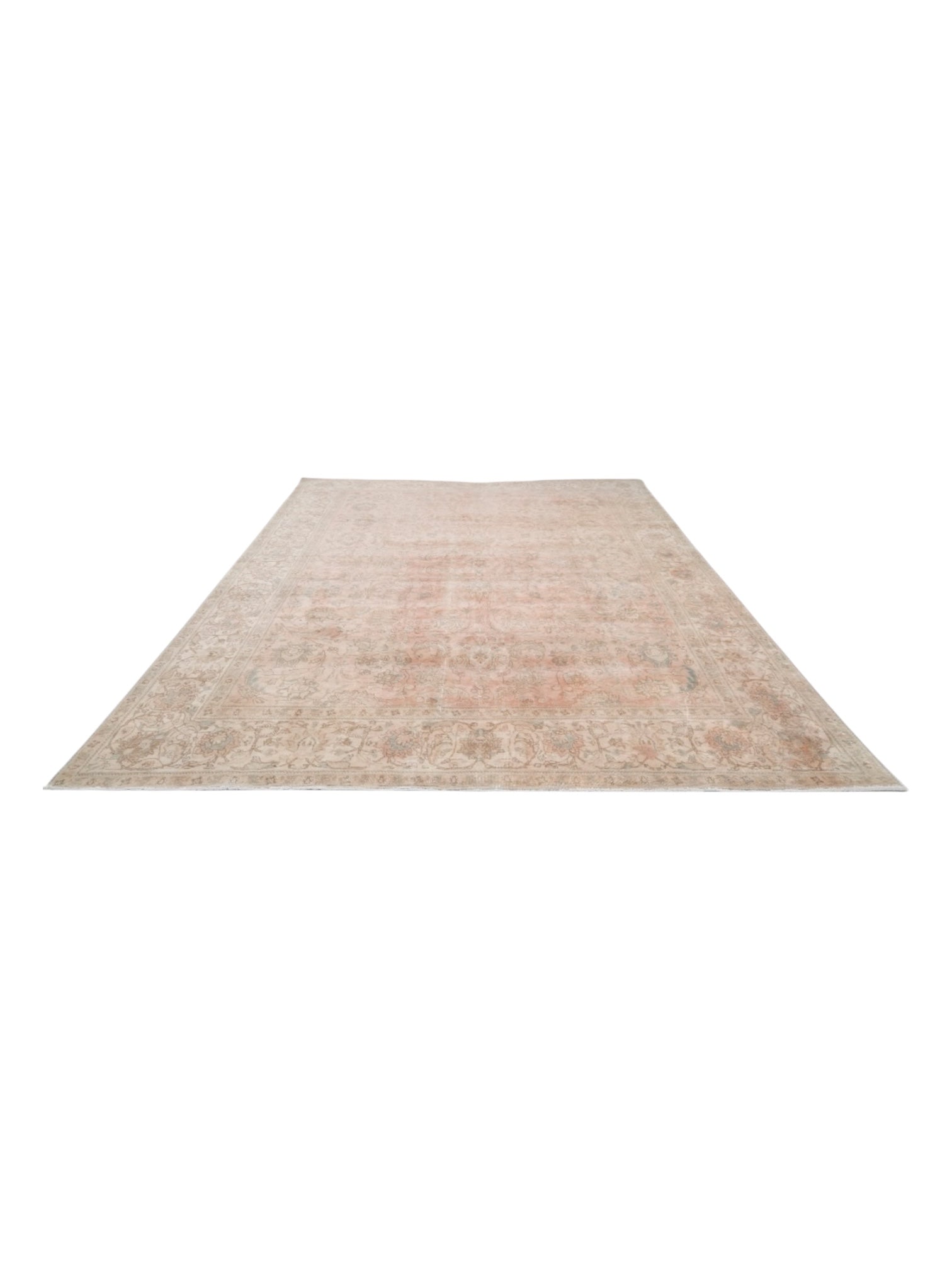 Vintage Turkish Rug - Cherry Blossom Oushak (385cm x 289cm)
