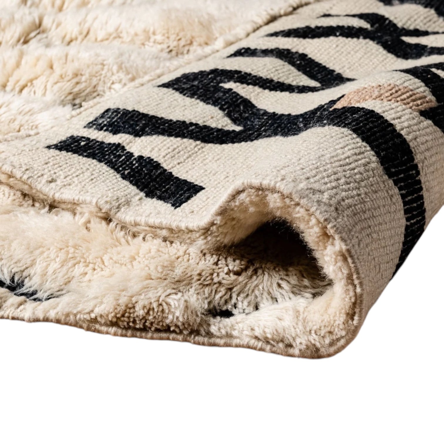 Contemporary Moroccan Runner | Calla - Salted Wool