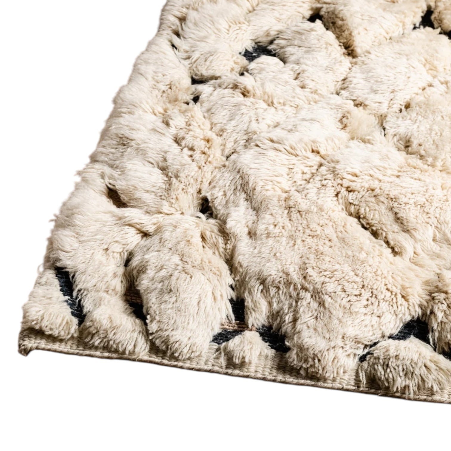 Contemporary Moroccan Runner | Calla - Salted Wool