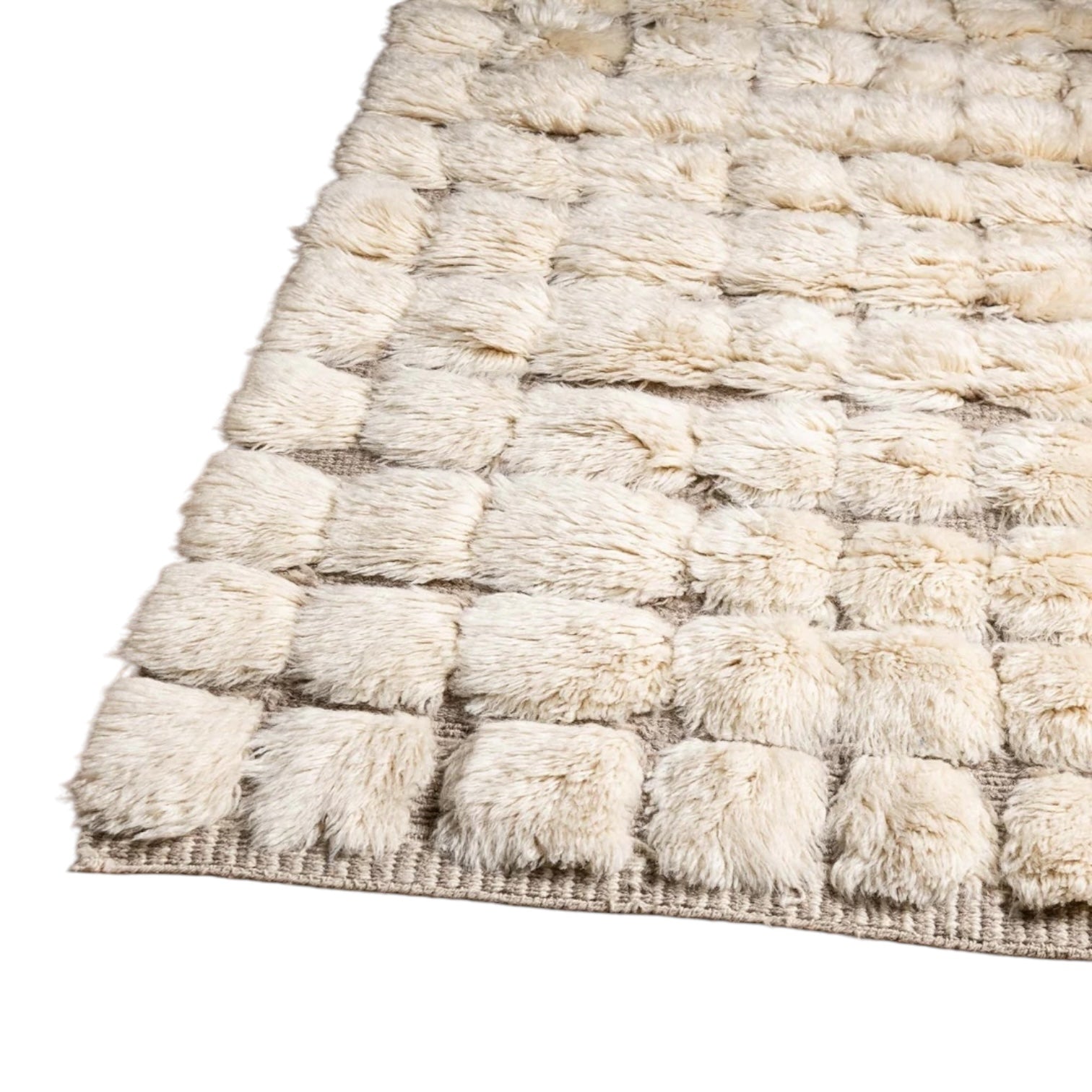 Contemporary Moroccan Runner | Capri - Ivory Beige