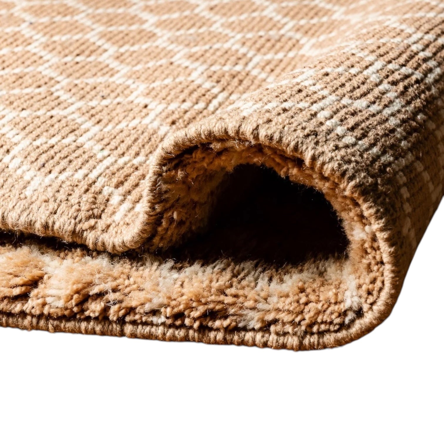 Contemporary Moroccan Runner | Miele - Caramel Clay