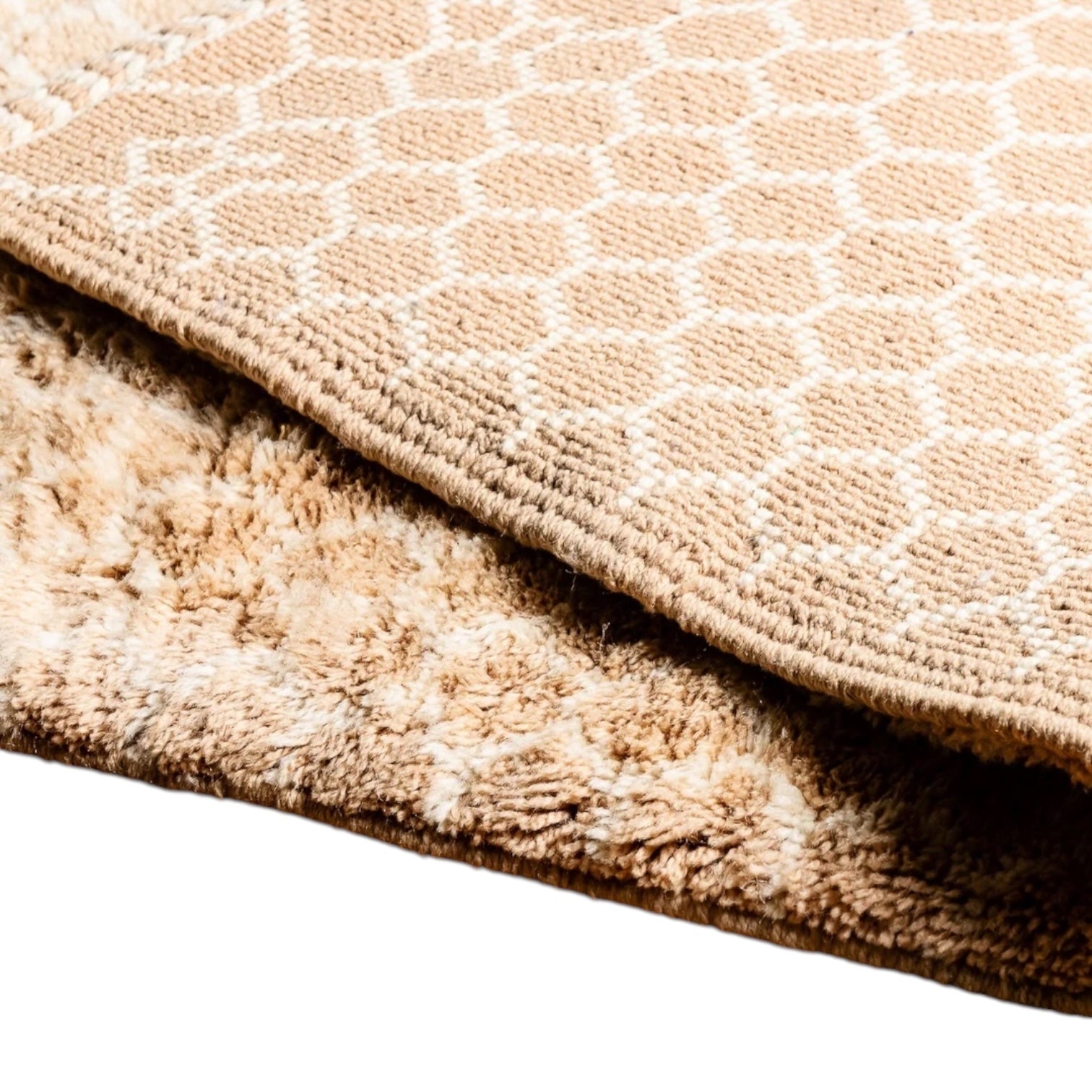 Contemporary Moroccan Runner | Miele - Caramel Clay