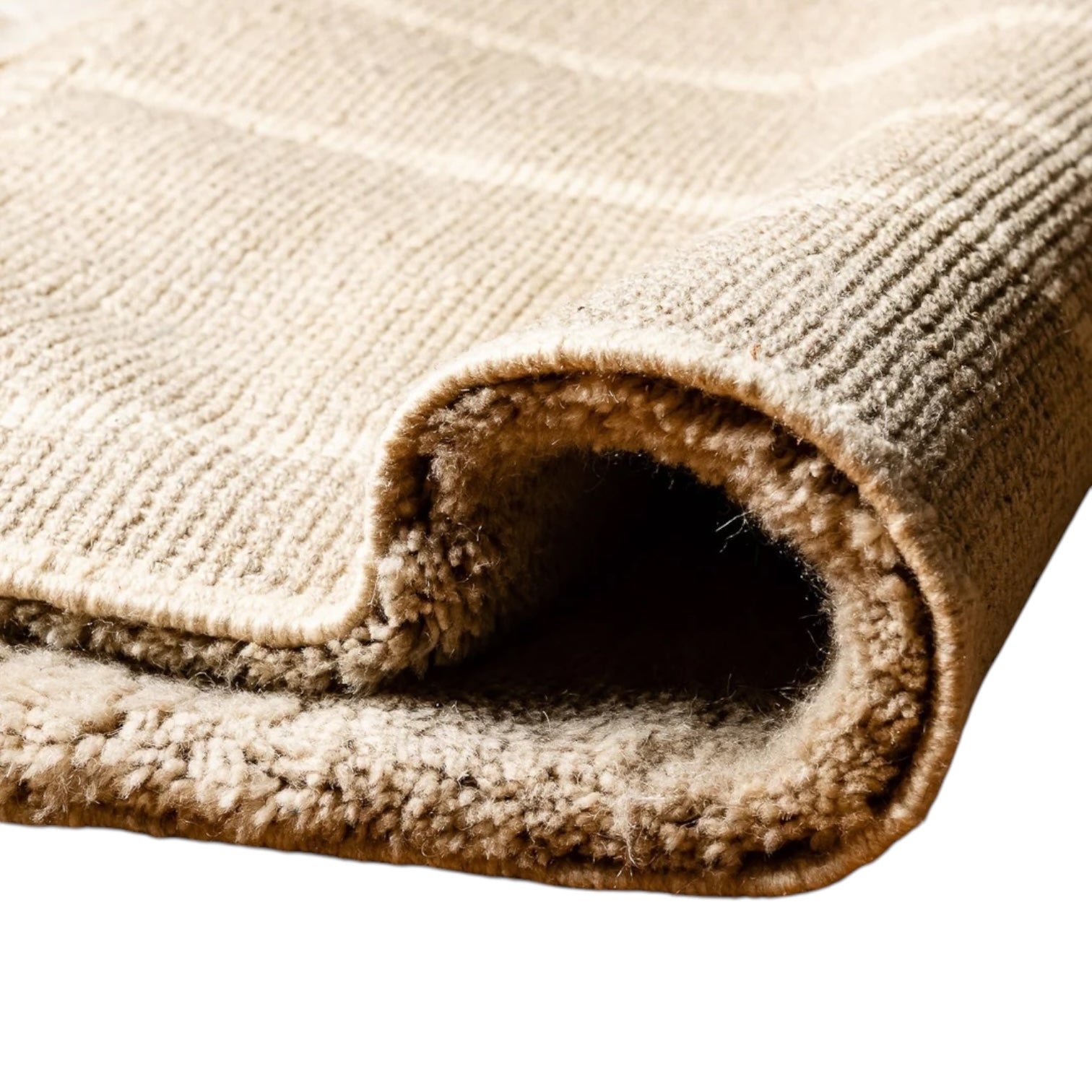 Contemporary Moroccan Runner | Desert Cross - Soft Fawn