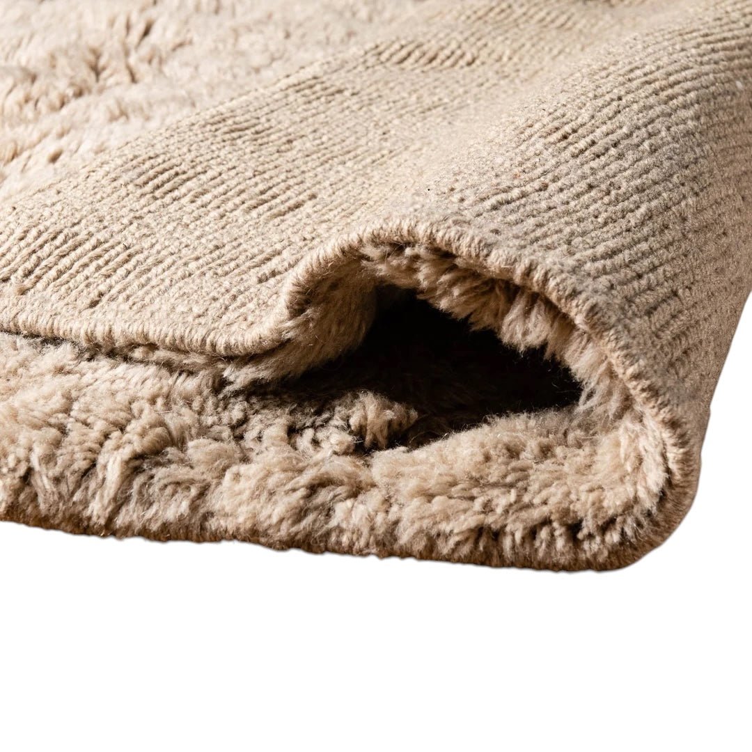 Contemporary Moroccan Runner | Dune Forma - Tuscan Taupe