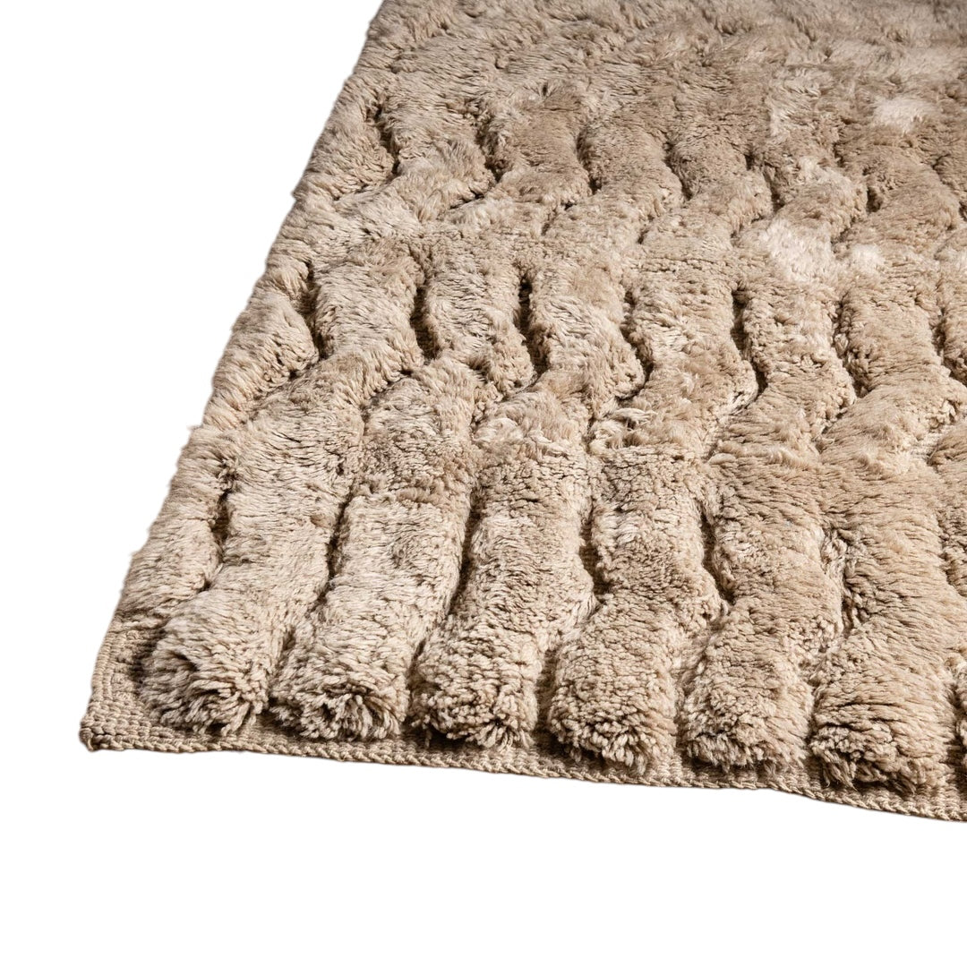 Contemporary Moroccan Runner | Dune Forma - Tuscan Taupe