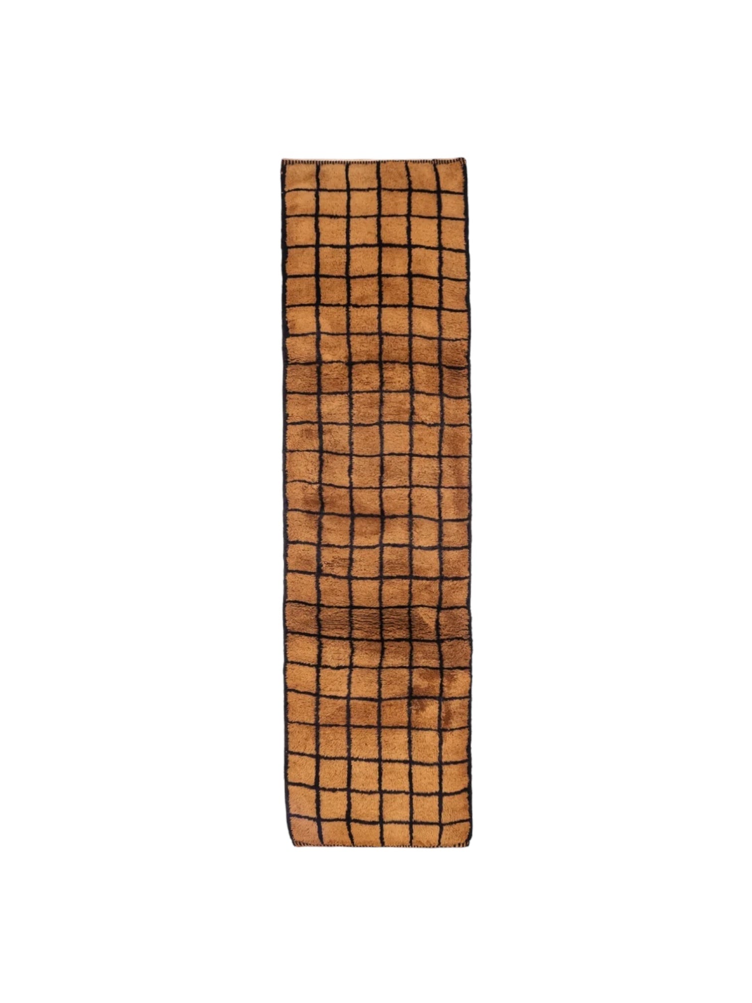 Contemporary Moroccan Runner | Italian Charm - Espresso Ochre