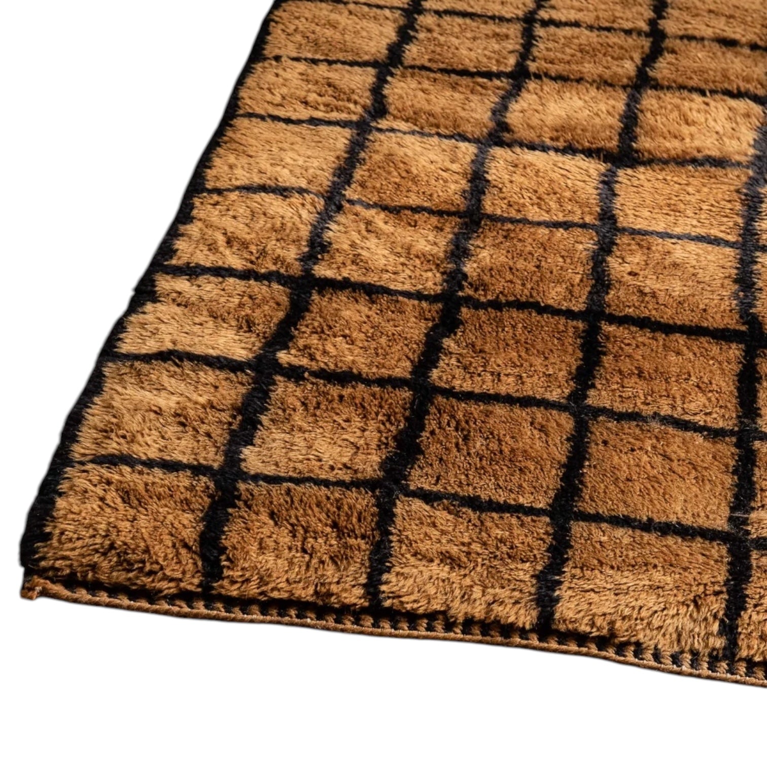 Contemporary Moroccan Runner | Italian Charm - Espresso Ochre