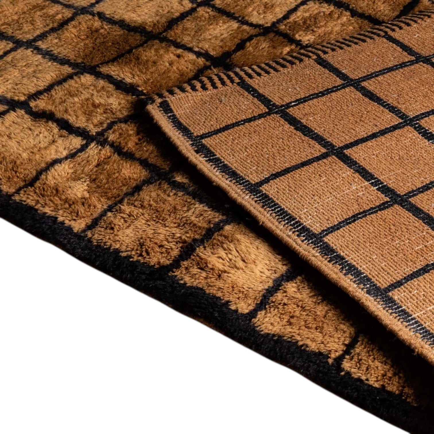 Contemporary Moroccan Runner | Italian Charm - Espresso Ochre