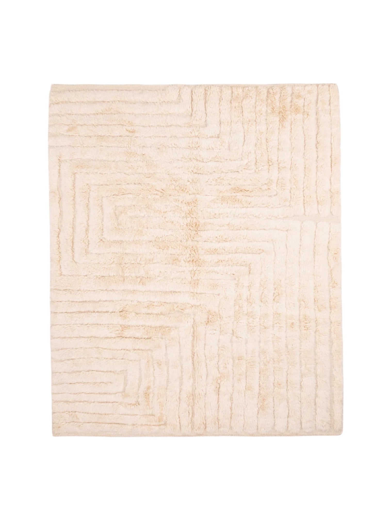 Contemporary Moroccan Rug | Mallorca - Toasted Crème