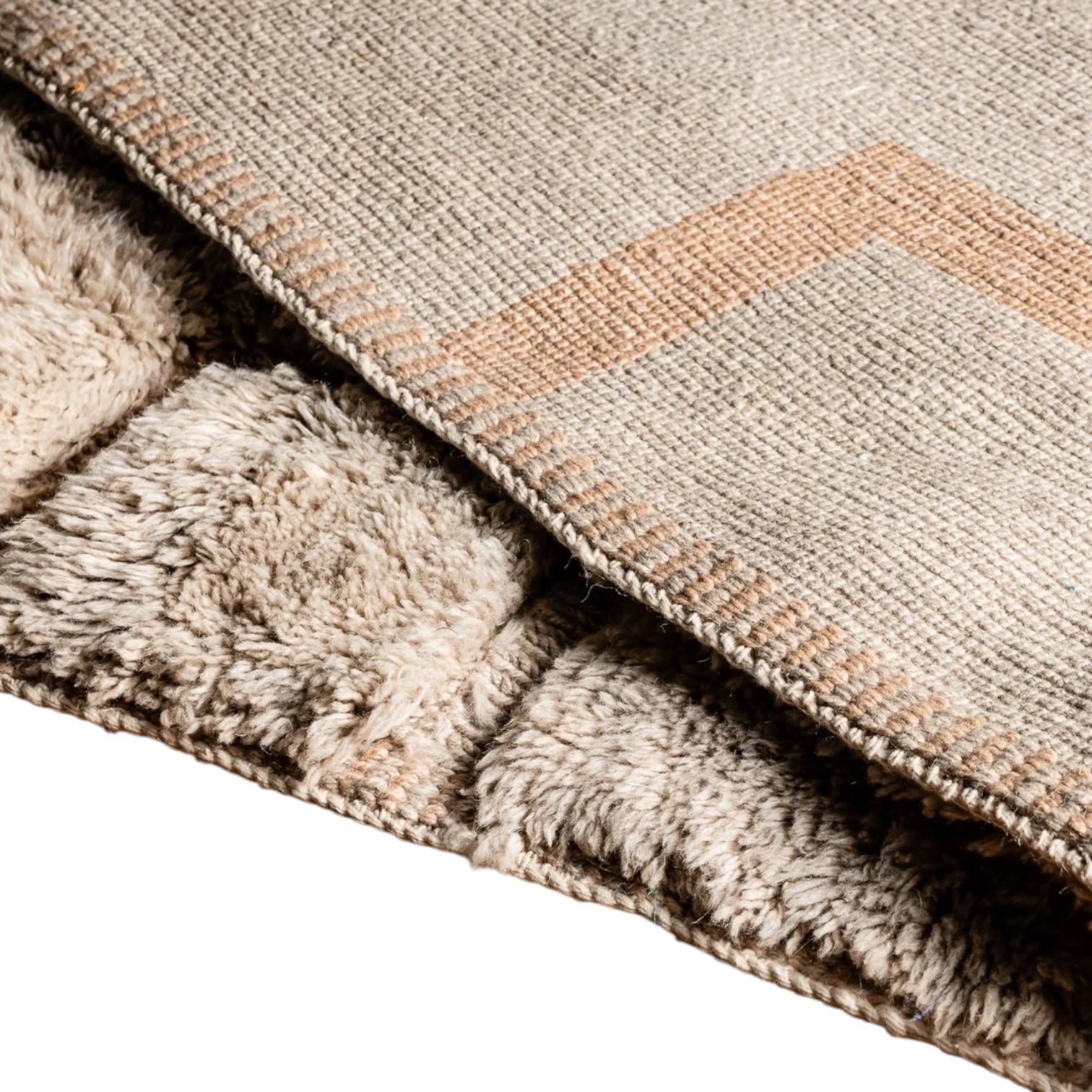 Contemporary Moroccan Rug | Marrona Forma - Pale Travertine