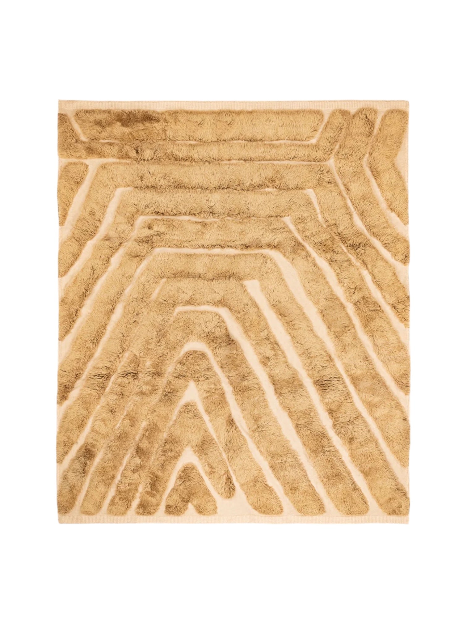 Contemporary Moroccan Rug | Soleia - Golden Earth