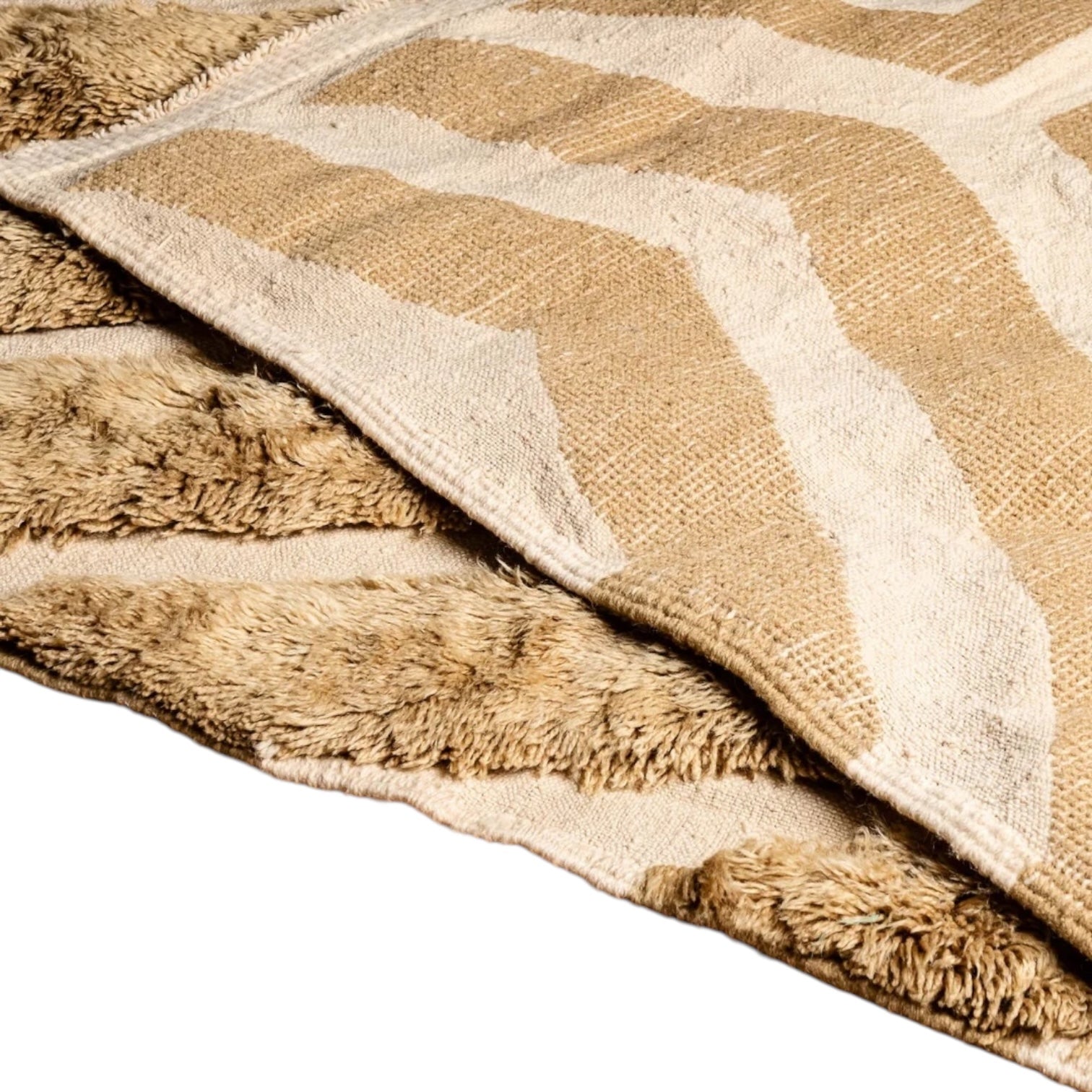 Contemporary Moroccan Rug | Soleia - Golden Earth