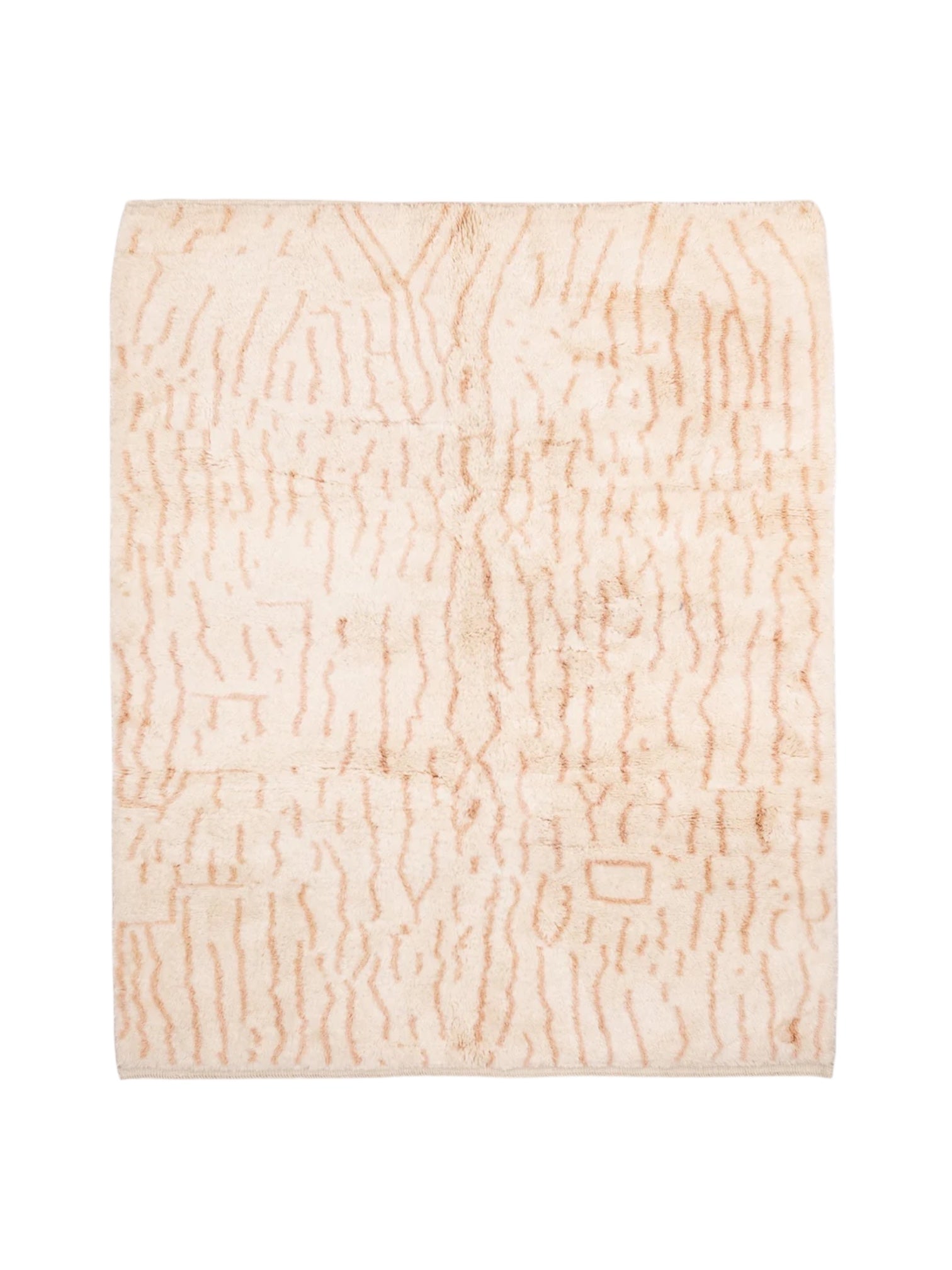 Contemporary Moroccan Rug | Terra Luce - Peachstone