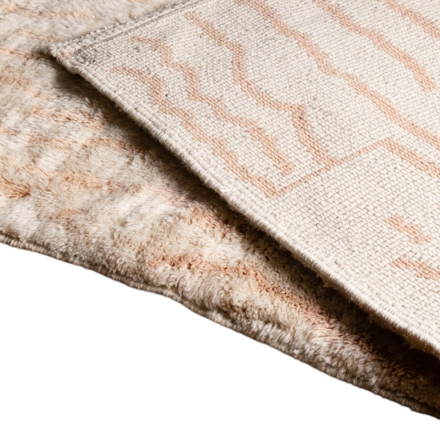 Contemporary Moroccan Rug | Terra Luce - Peachstone