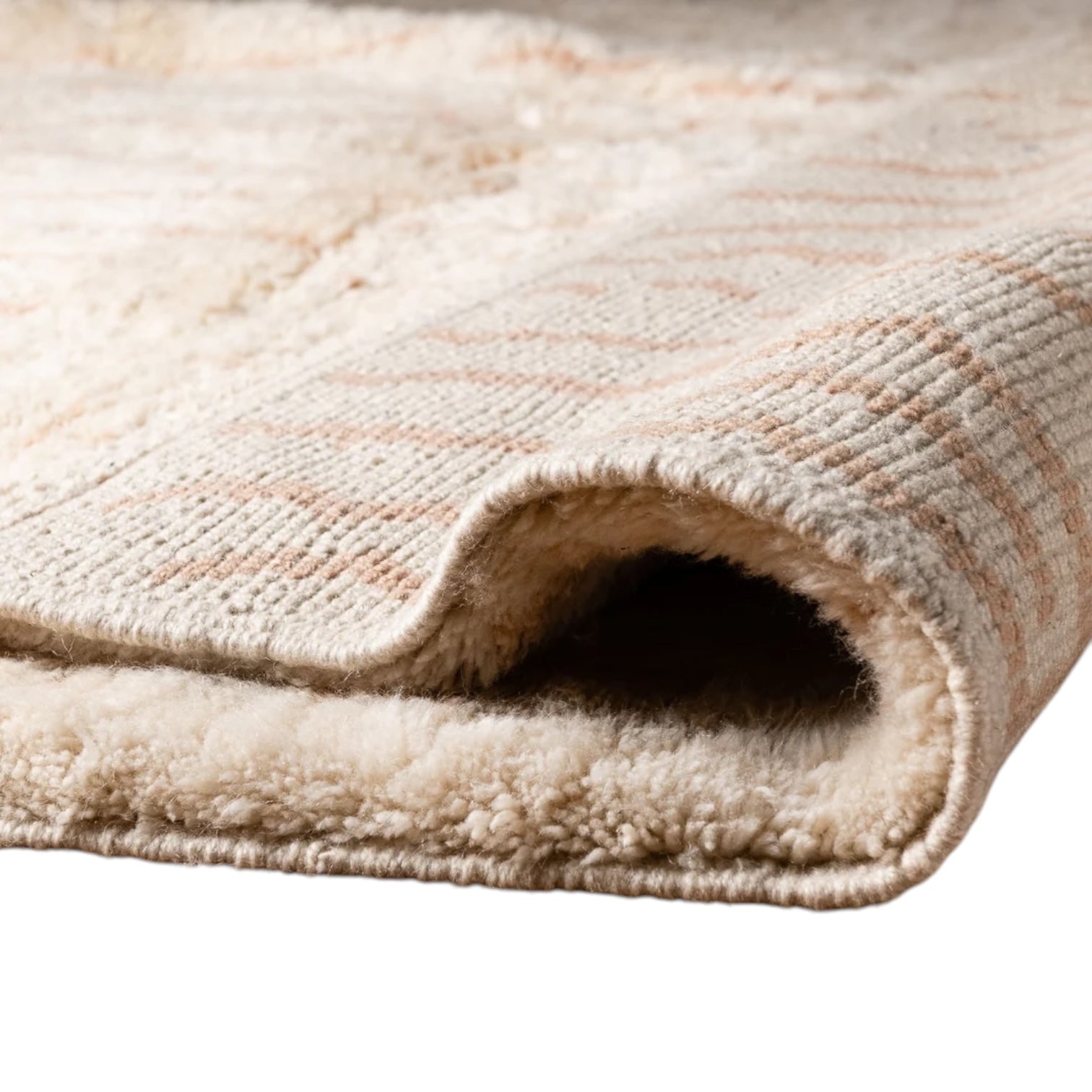 Contemporary Moroccan Rug | Terra Luce - Peachstone