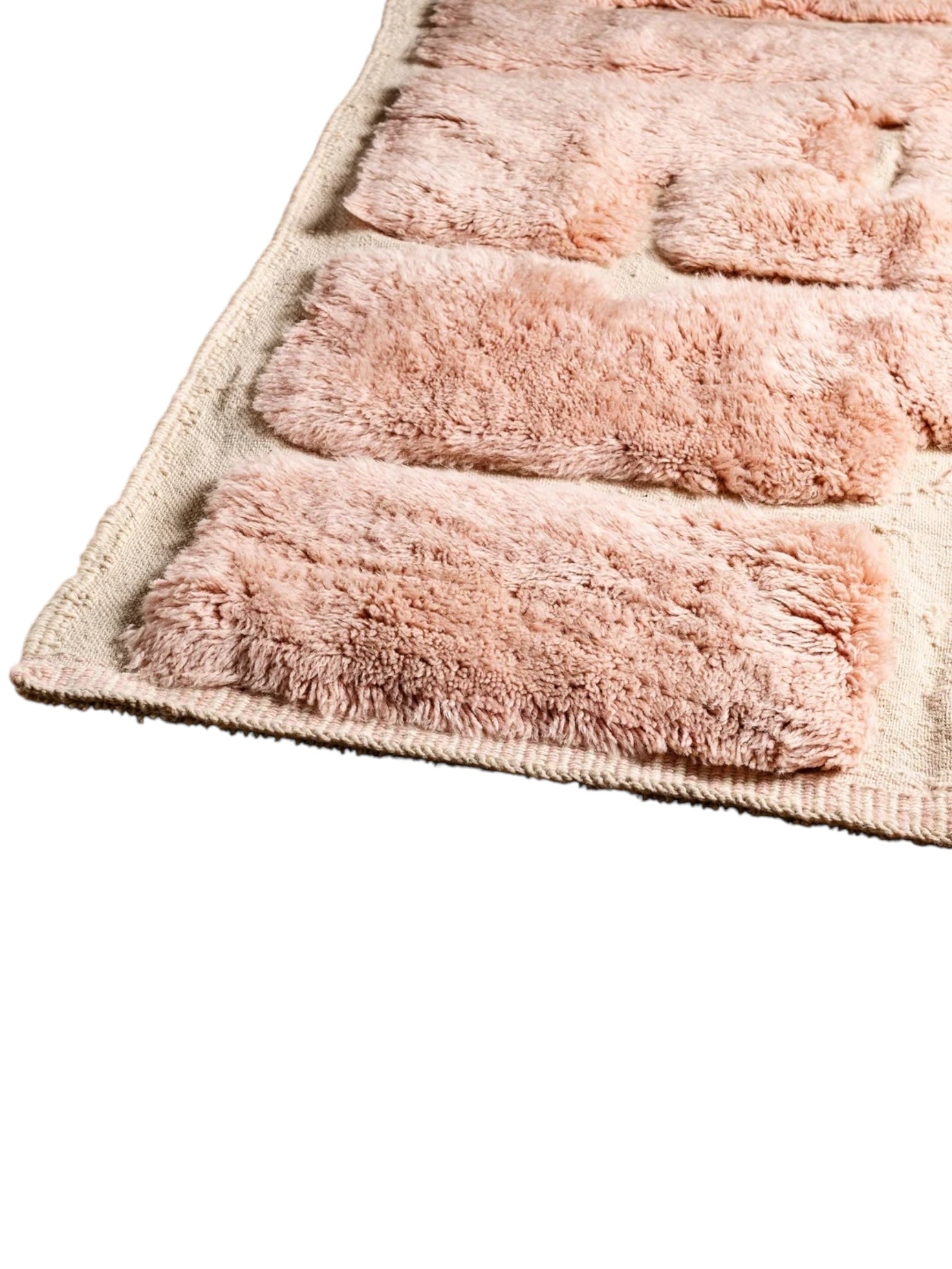 Contemporary Moroccan Rug | Paloma - Pink Stone