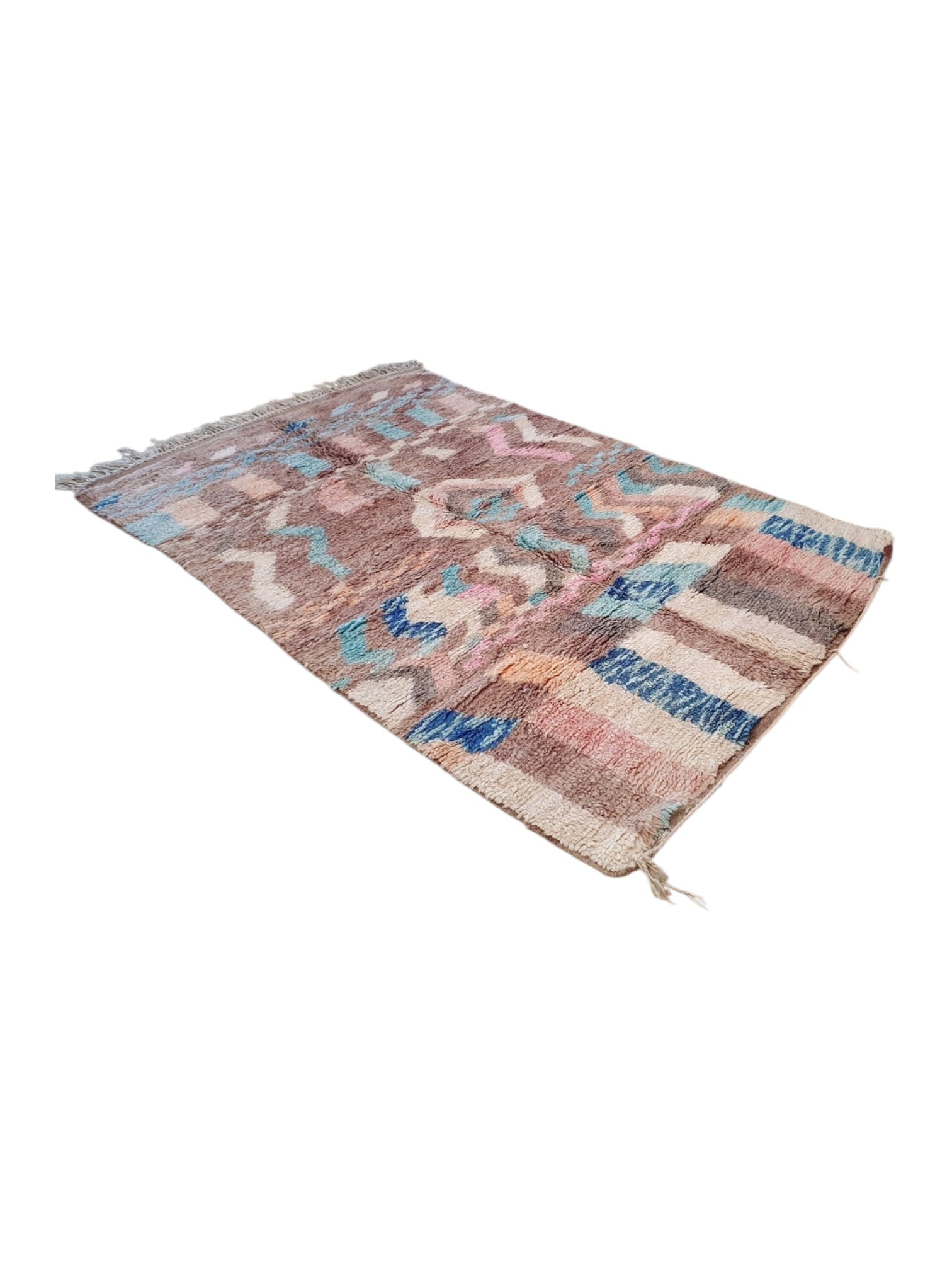 Vintage Moroccan Boujaad Rug | 242cm x 145cm