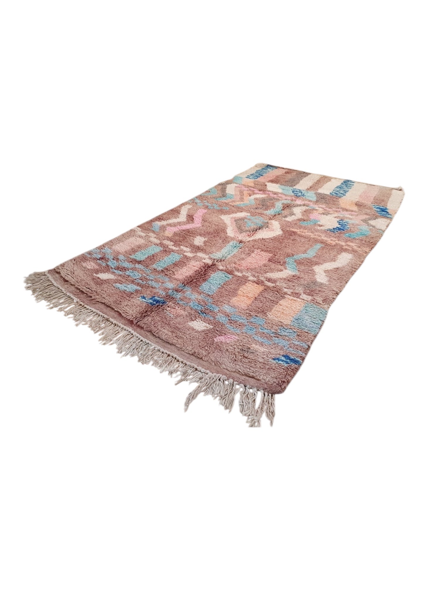 Vintage Moroccan Boujaad Rug | 242cm x 145cm