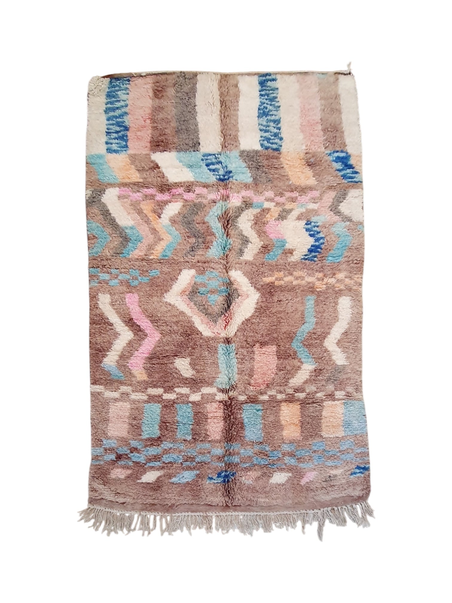 Vintage Moroccan Boujaad Rug | 242cm x 145cm