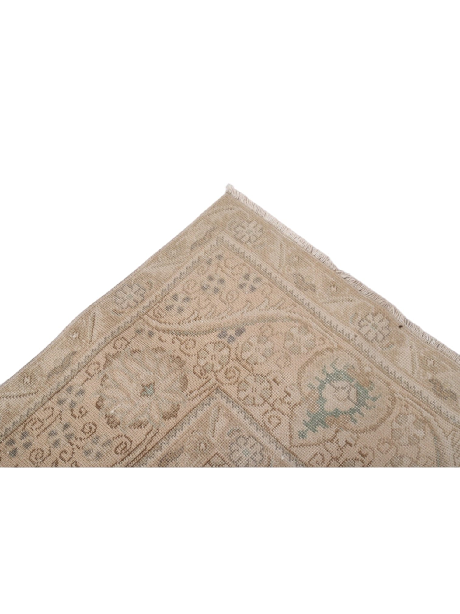 Rare Vintage Turkish Rug - Dune Fleur Oushak (374 cm x 280 cm)