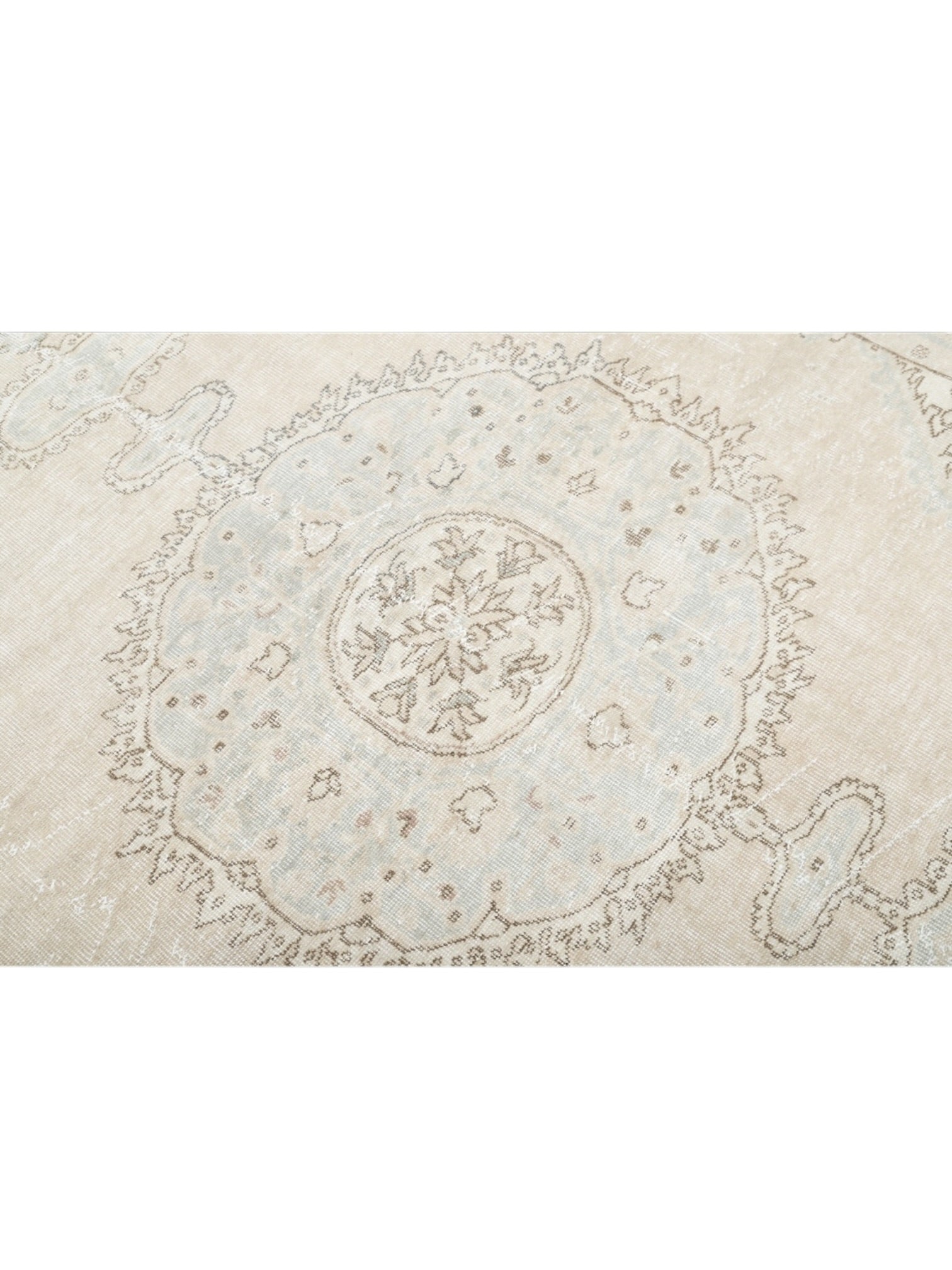 Vintage Turkish Rug - Vanilla Sand Oushak (310cm x 203cm)