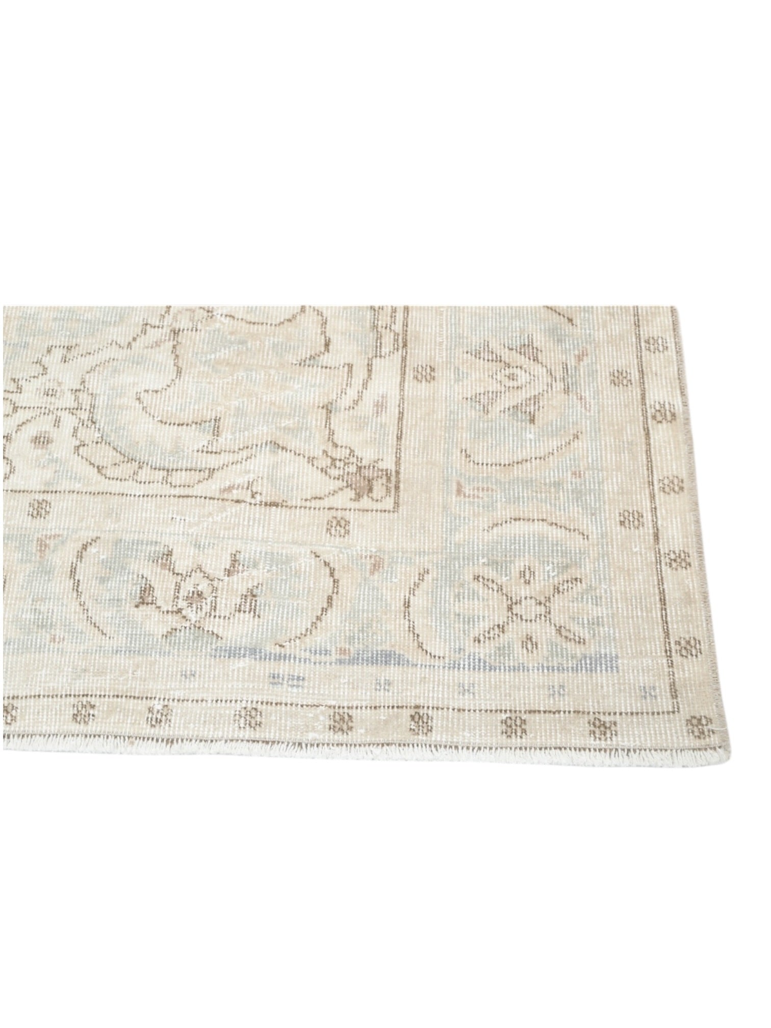 Vintage Turkish Rug - Vanilla Sand Oushak (310cm x 203cm)