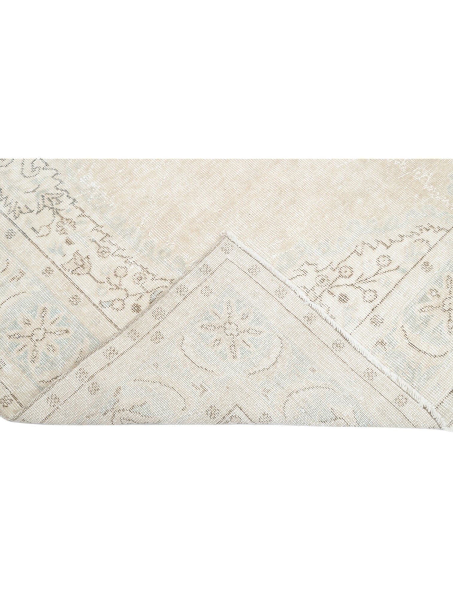 Vintage Turkish Rug - Vanilla Sand Oushak (310cm x 203cm)