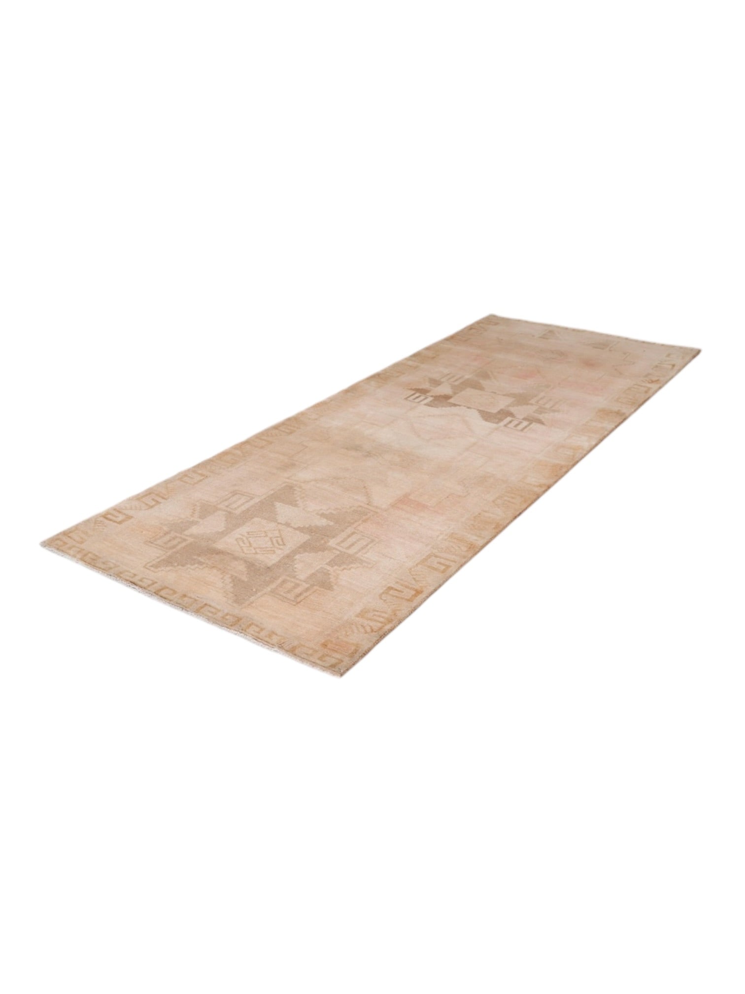 Vintage Turkish Rug - Magic in Mykonos Oushak Runner (286 cm x 120 cm)