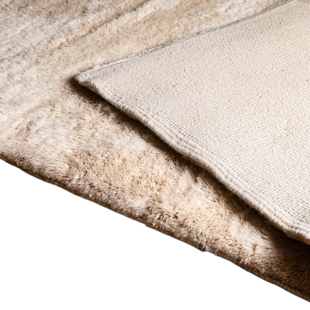 Contemporary Moroccan Rug | Roam - Latte Veil