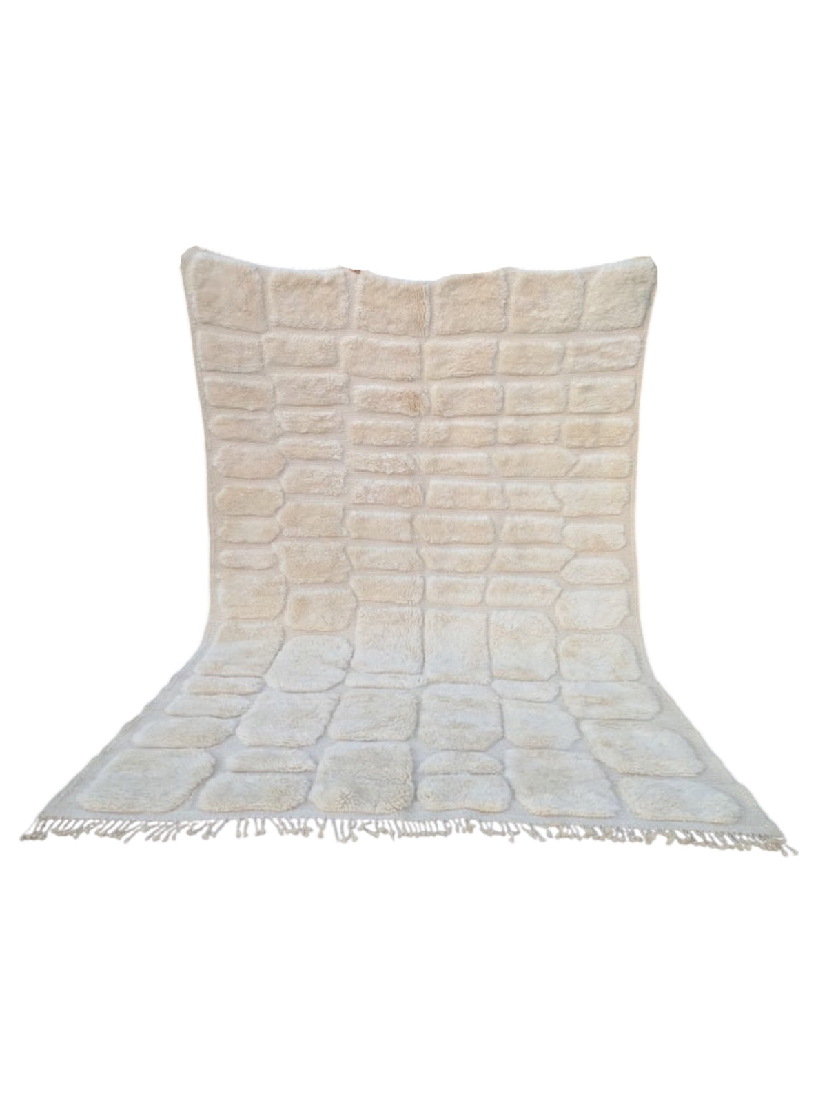 Ivory Stone - Moroccan Beni Mrirt Rug | 280cm x 195cm | Ready Now