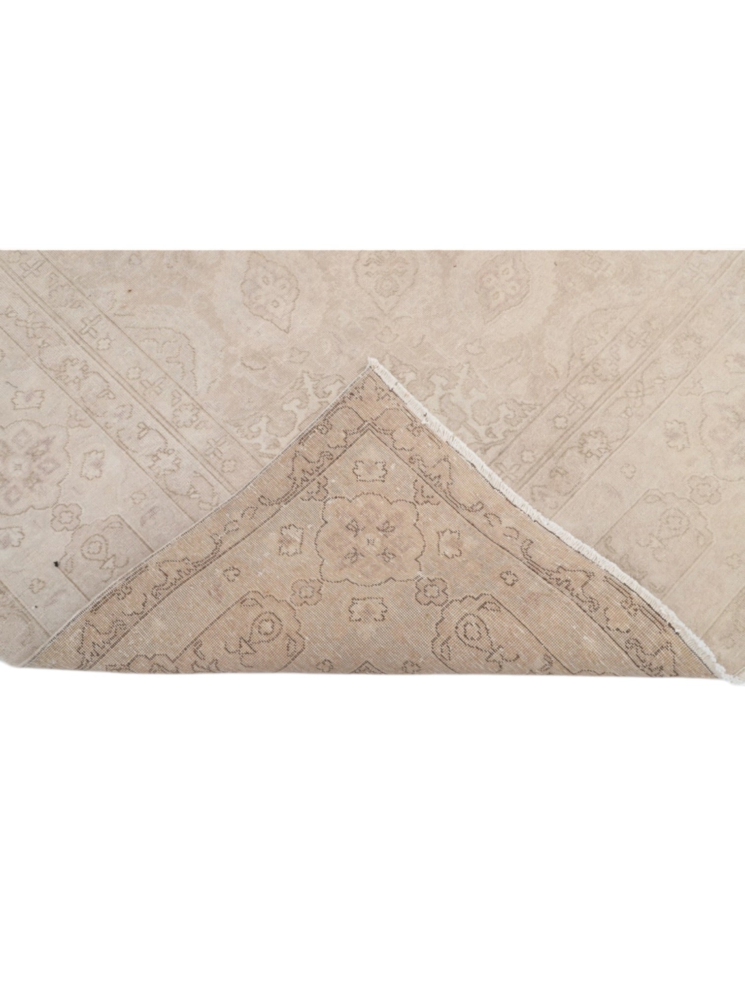 Vintage Turkish Rug - Ballerina Bloom Oushak (388cm x 299cm)