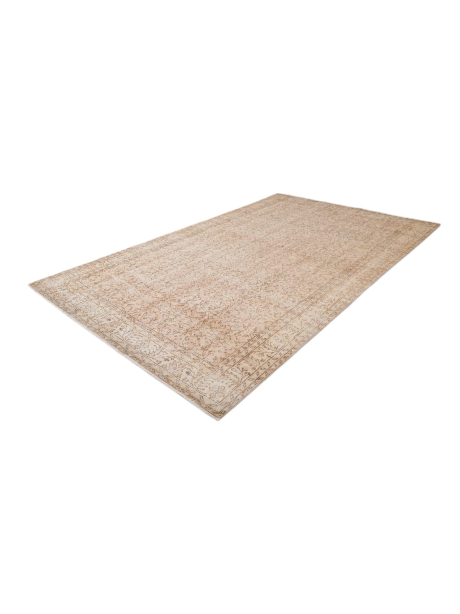 Vintage Turkish Rug - Bluebird Beauty Oushak (331cm x 223cm)