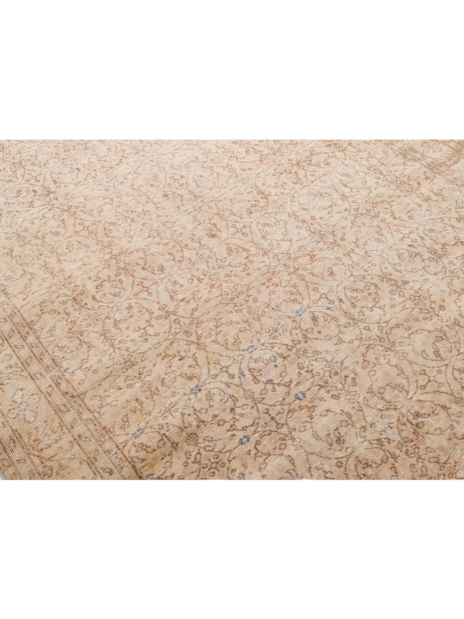 Vintage Turkish Rug - Bluebird Beauty Oushak (331cm x 223cm)