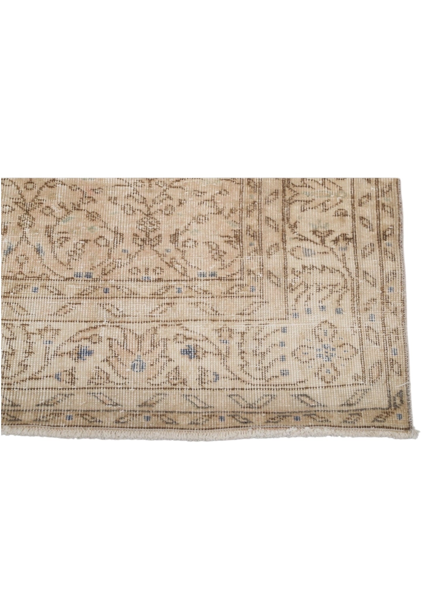 Vintage Turkish Rug - Bluebird Beauty Oushak (331cm x 223cm)