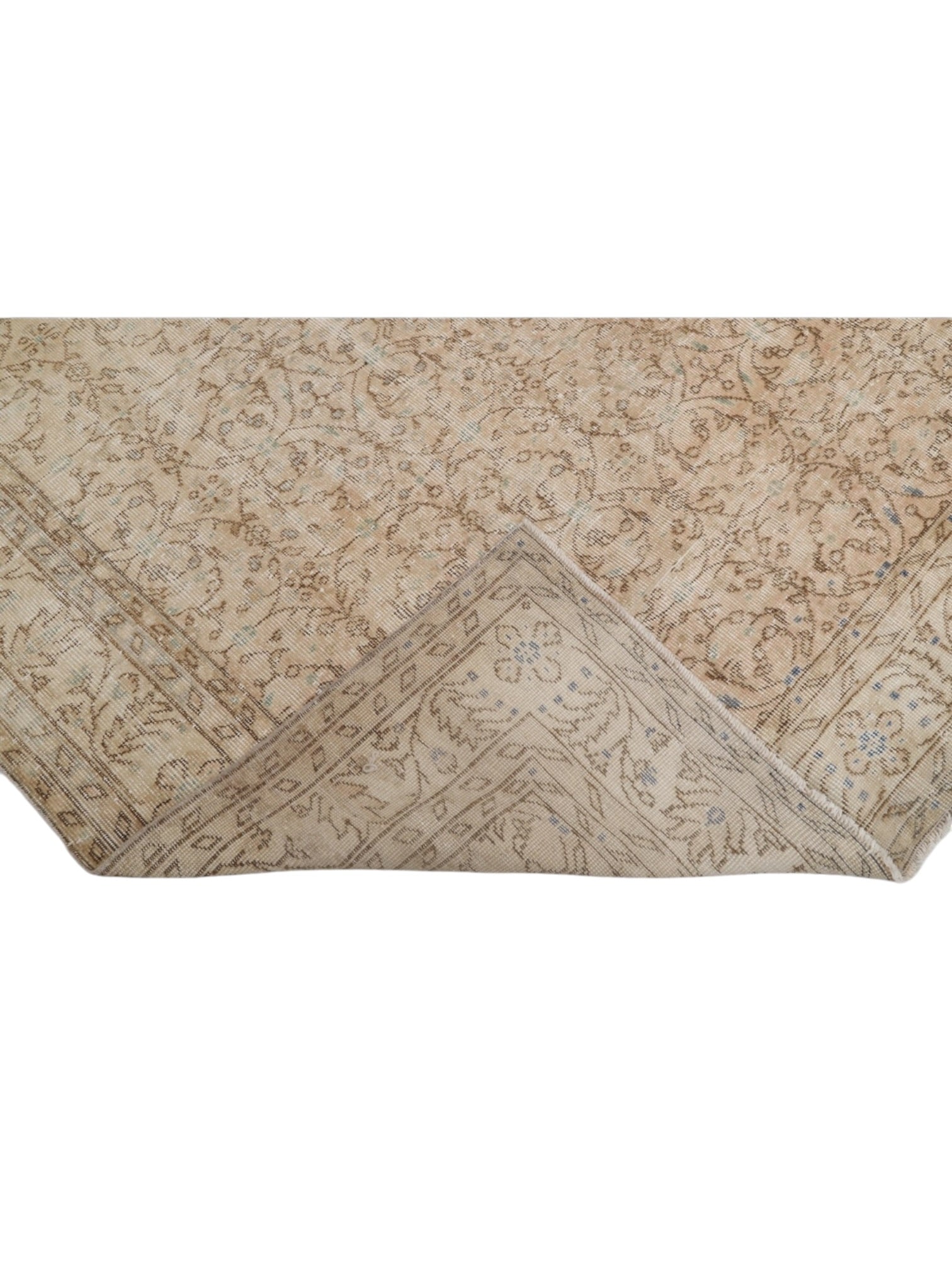Vintage Turkish Rug - Bluebird Beauty Oushak (331cm x 223cm)