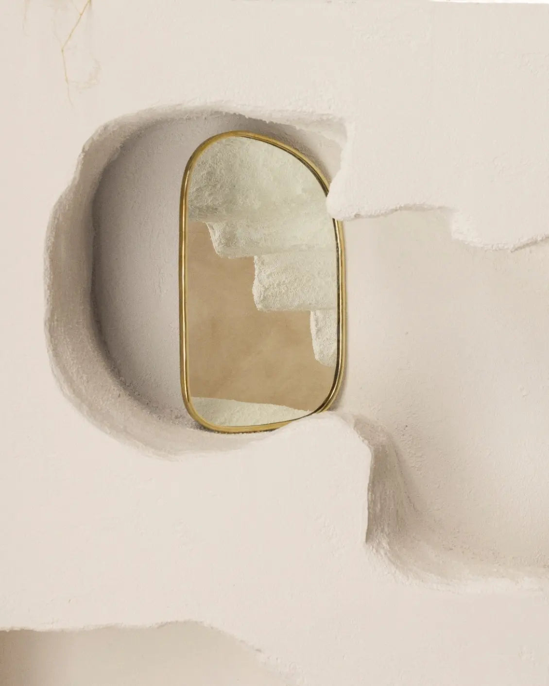 Brass Niche Mirror - Petite
