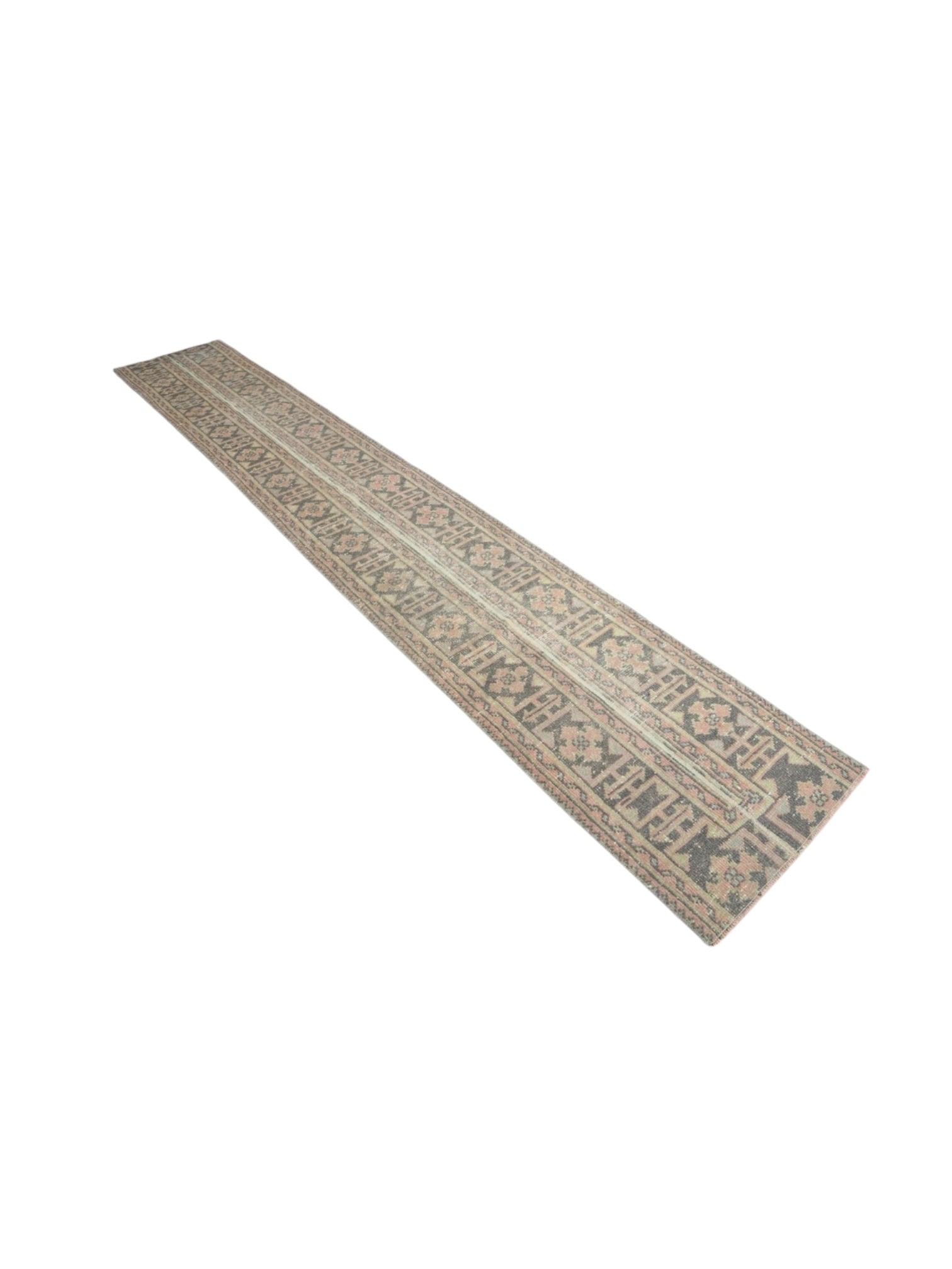 Vintage Turkish Runner - Tuscany Oushak (332cm x 54cm)