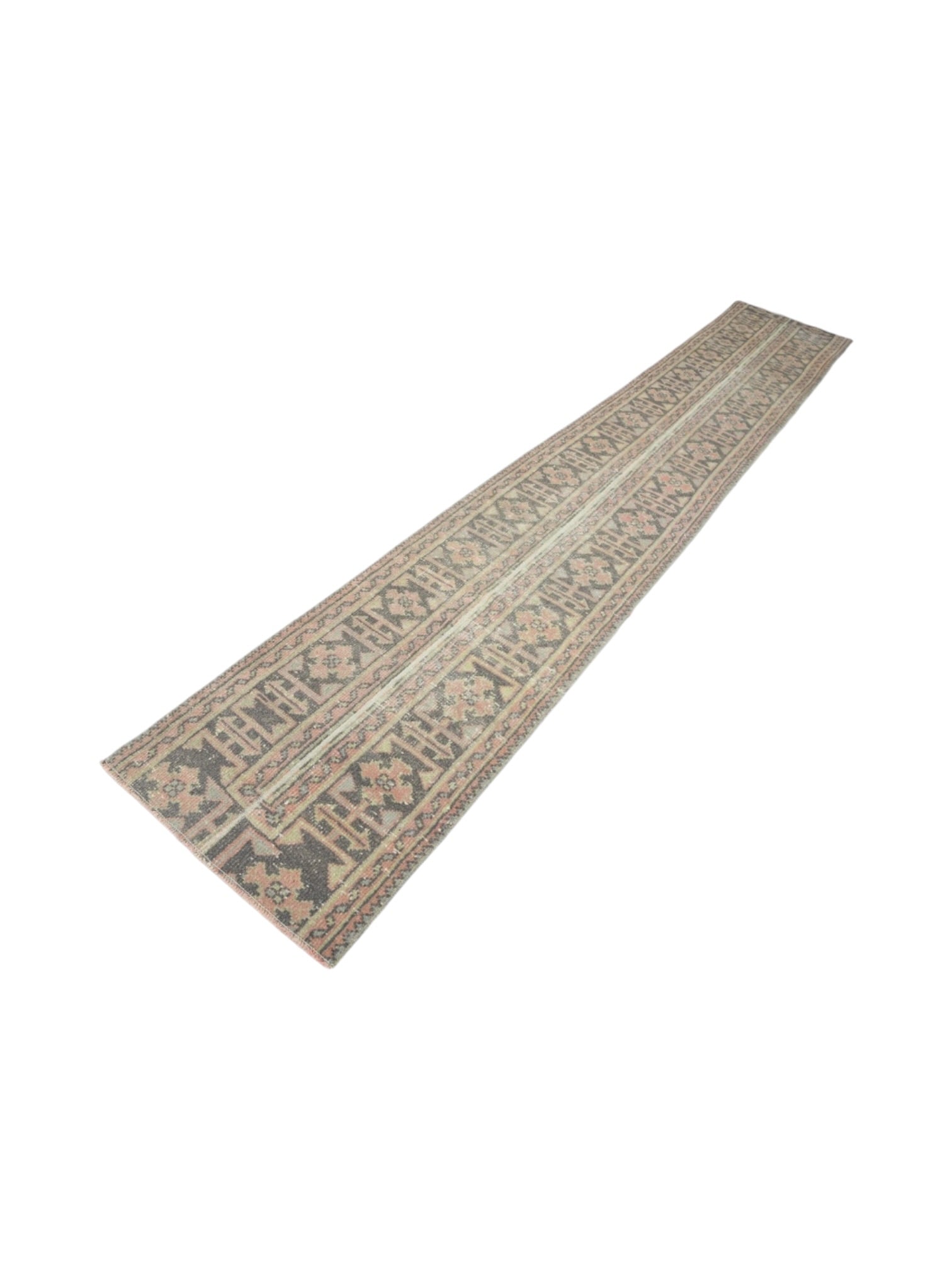 Vintage Turkish Runner - Tuscany Oushak (332cm x 54cm)
