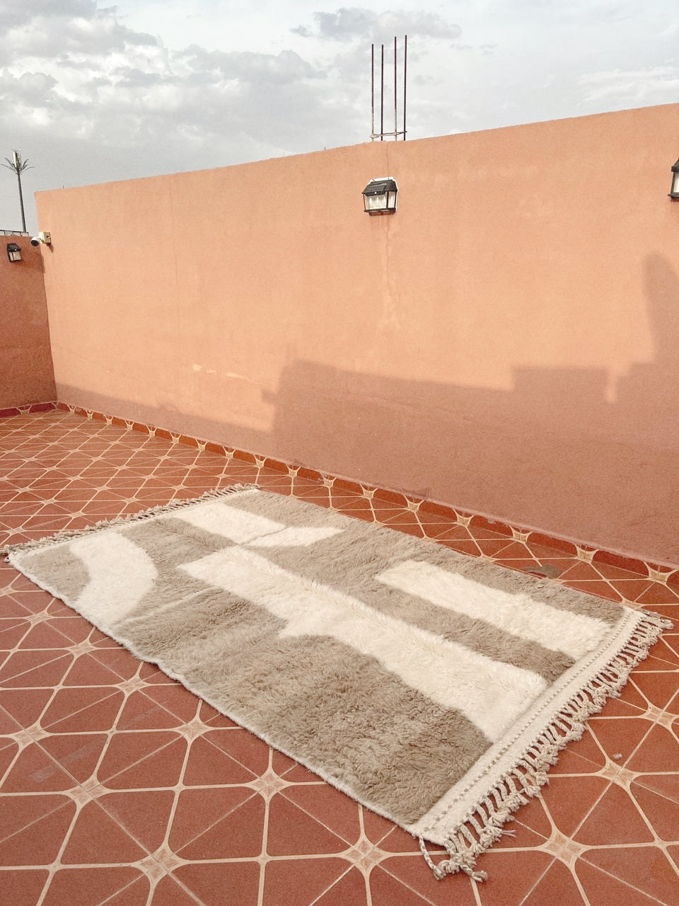 Original Moroccan Beni Ourain Wool Rug - Céline 08 ( 270cm x 160cm )