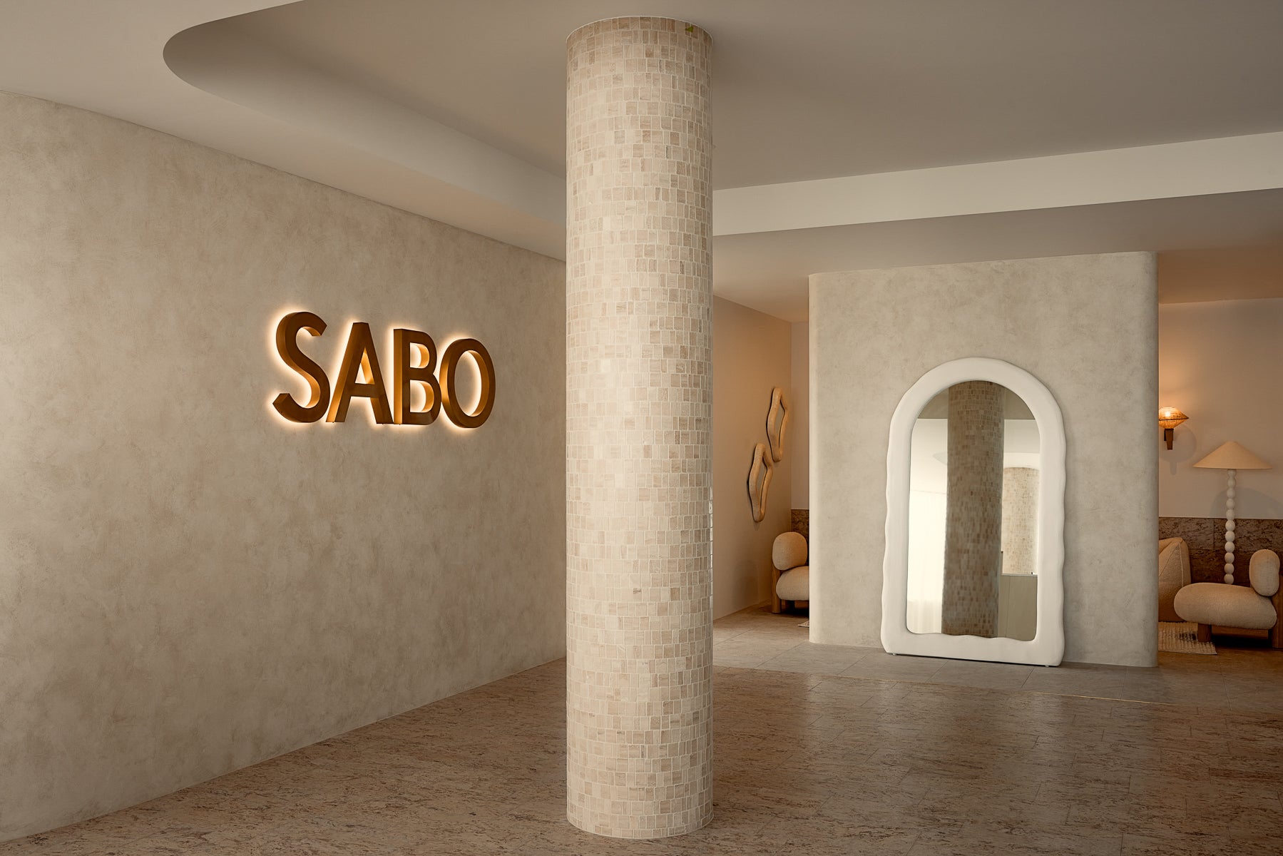 Santorini Arch Mirror - Grand