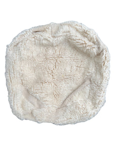 Moroccan Floor Cushion - Natural Wool No. 13